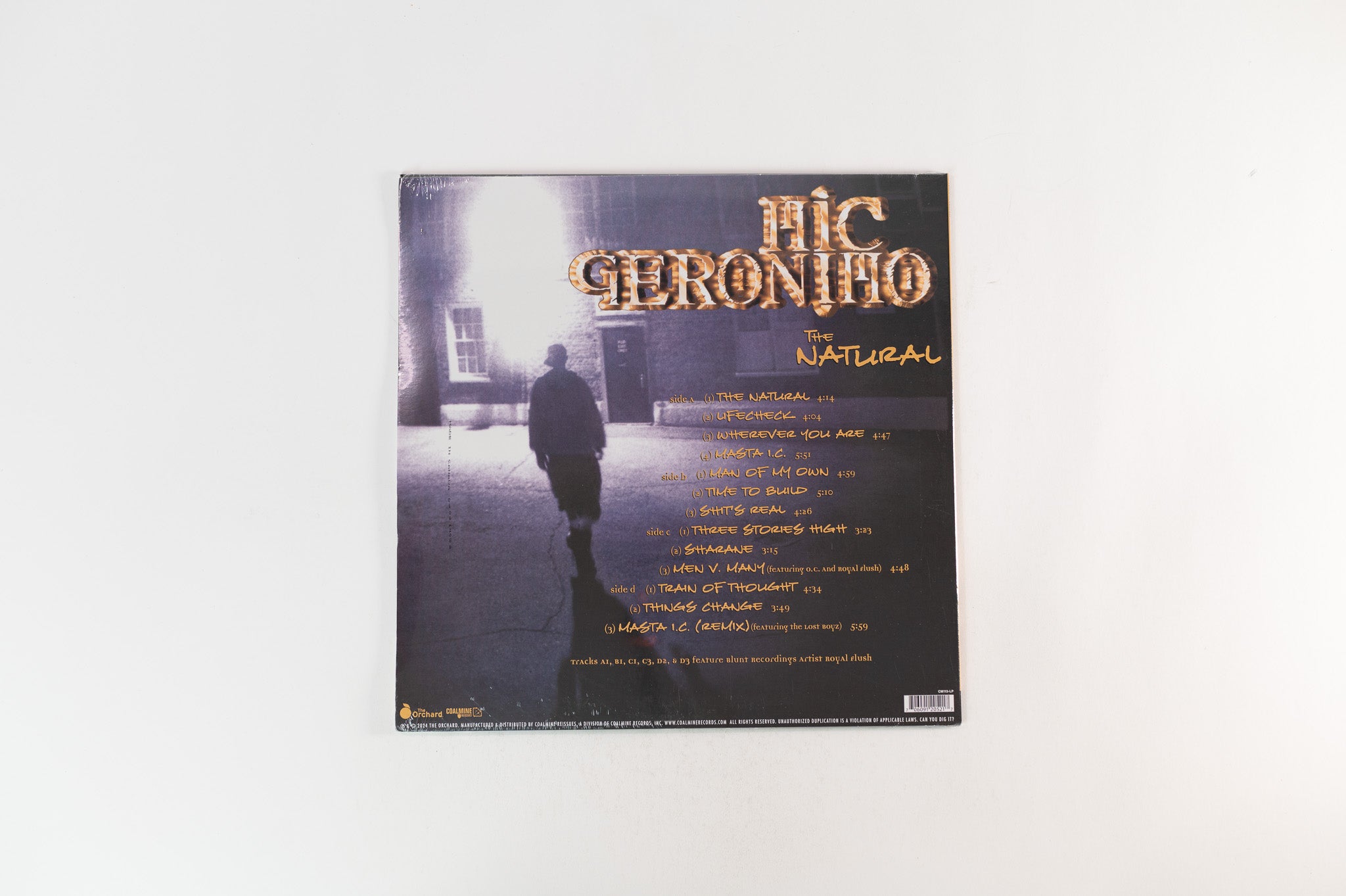 Mic Geronimo - The Natural on Coalmine RSD 2024 Translucent Gold Reissue Sealed