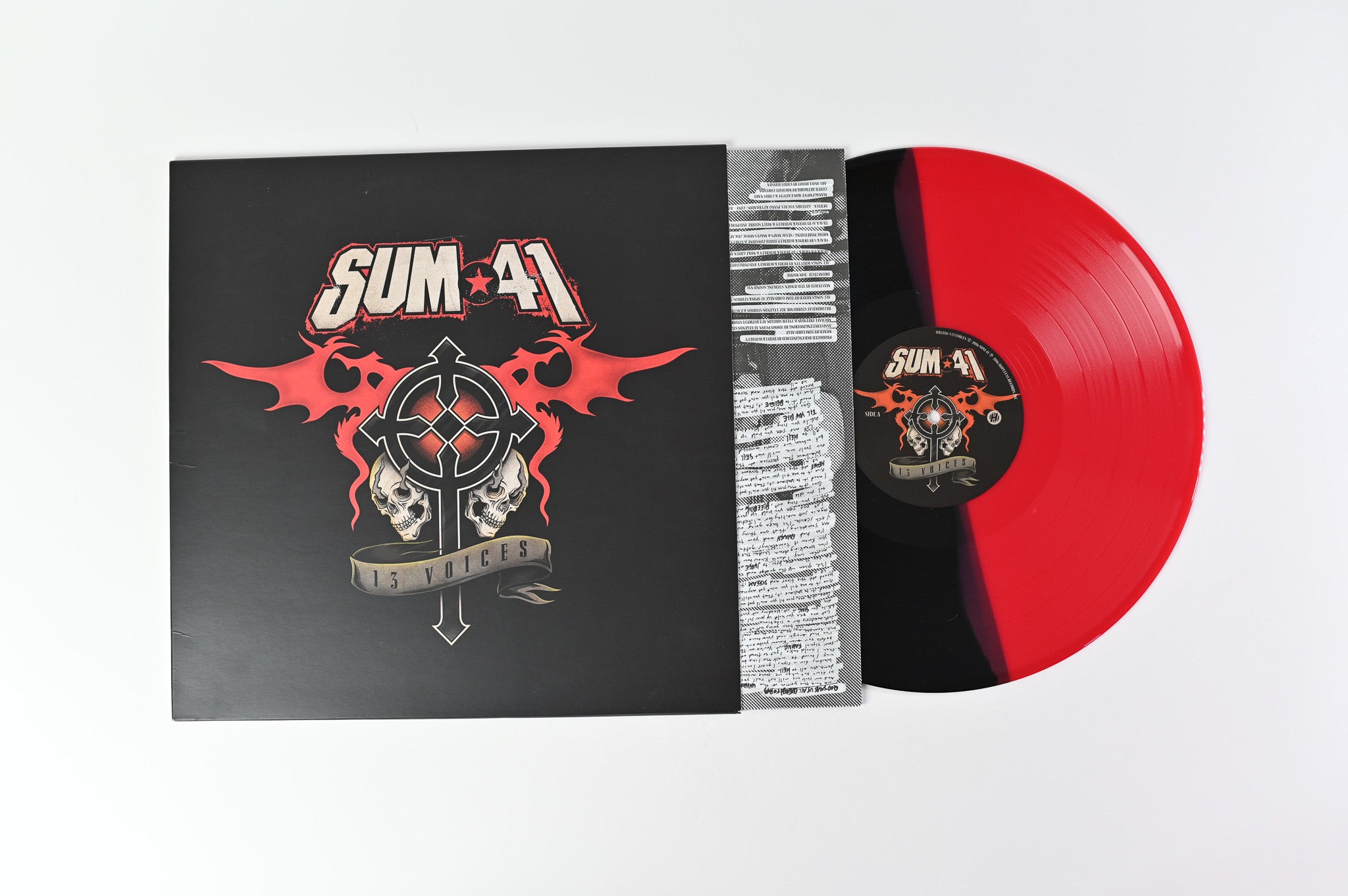 Sum 41 - 13 Voices on Hopeless Ltd Red/Black Vinyl