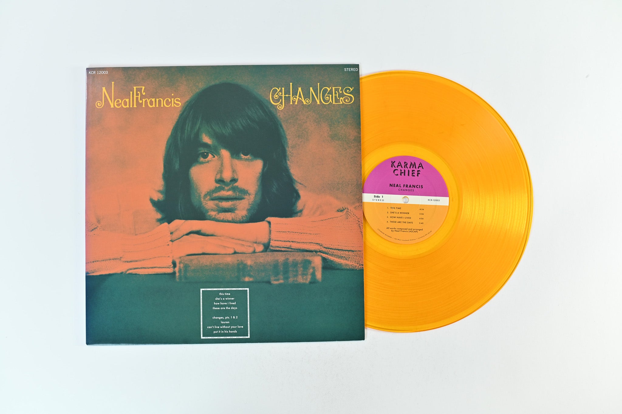 Neal Francis - Changes on Karma Chief Ltd Numbered Gold Vinyl