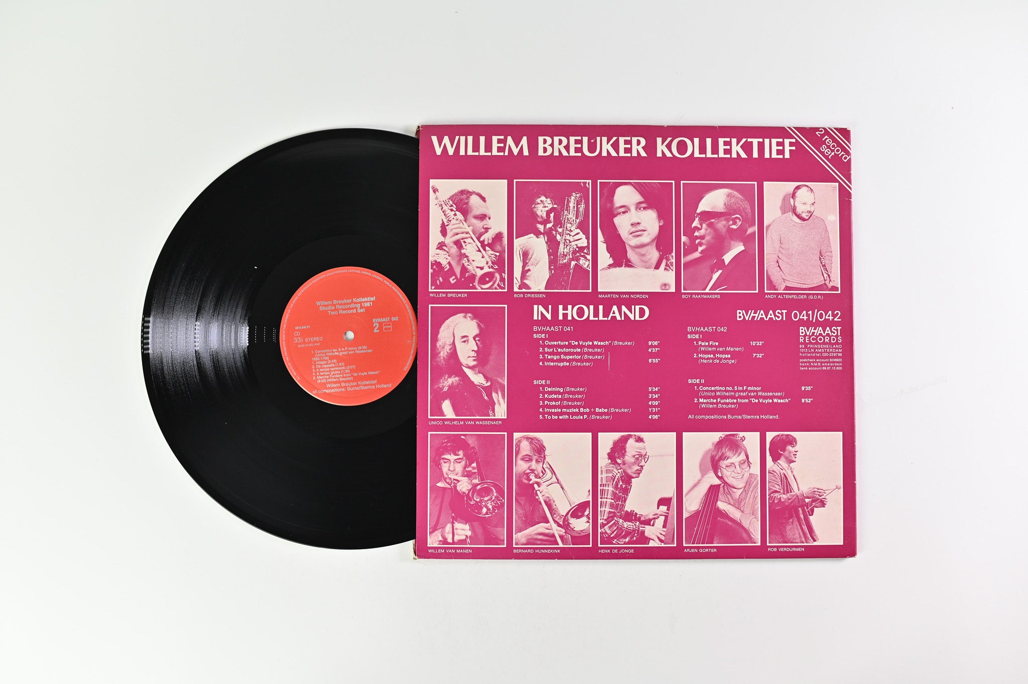 Willem Breuker Kollektief - In Holland on BV Haast Records