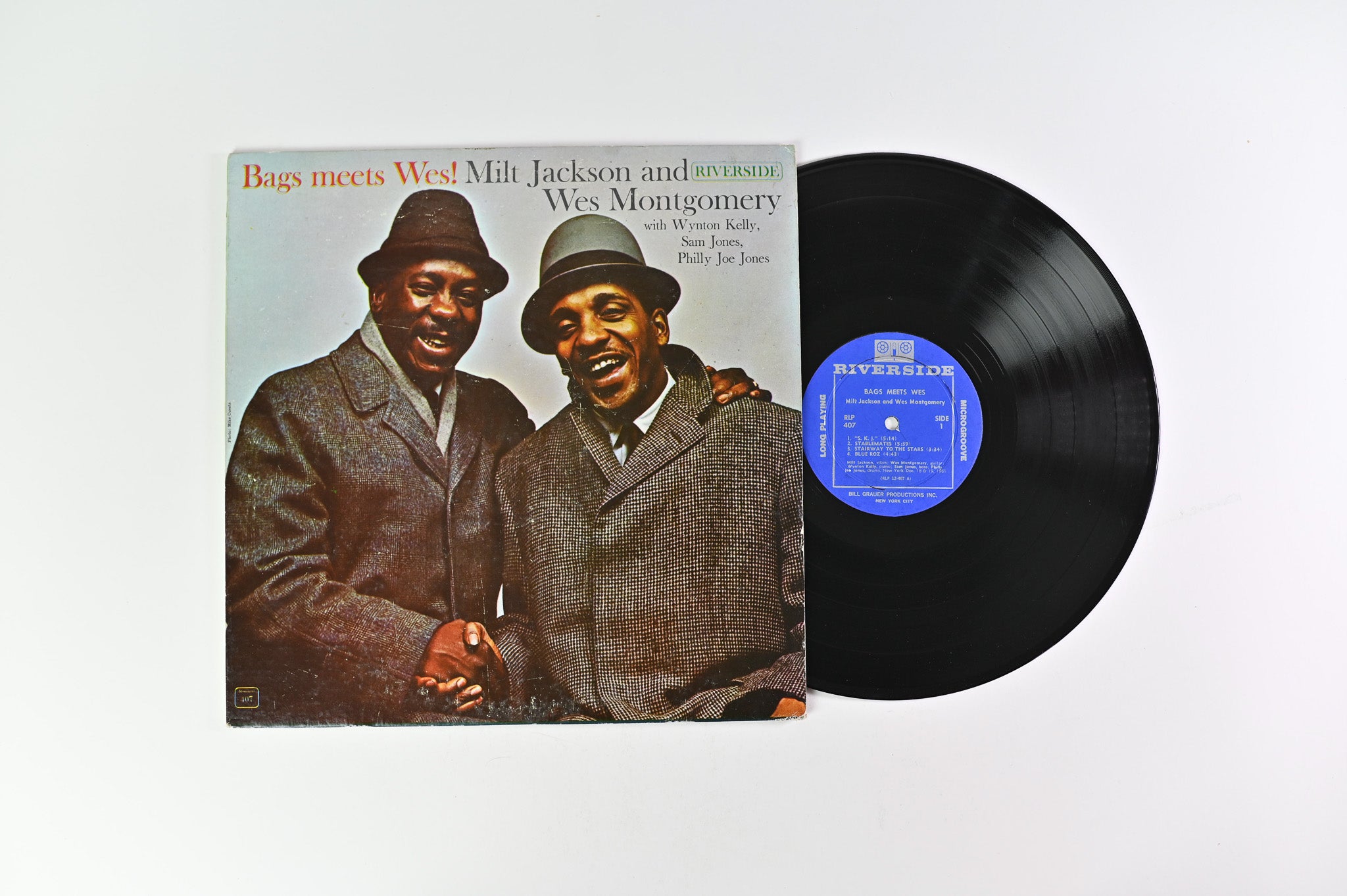 Milt Jackson - Bags Meets Wes! on Riverside Records MONO