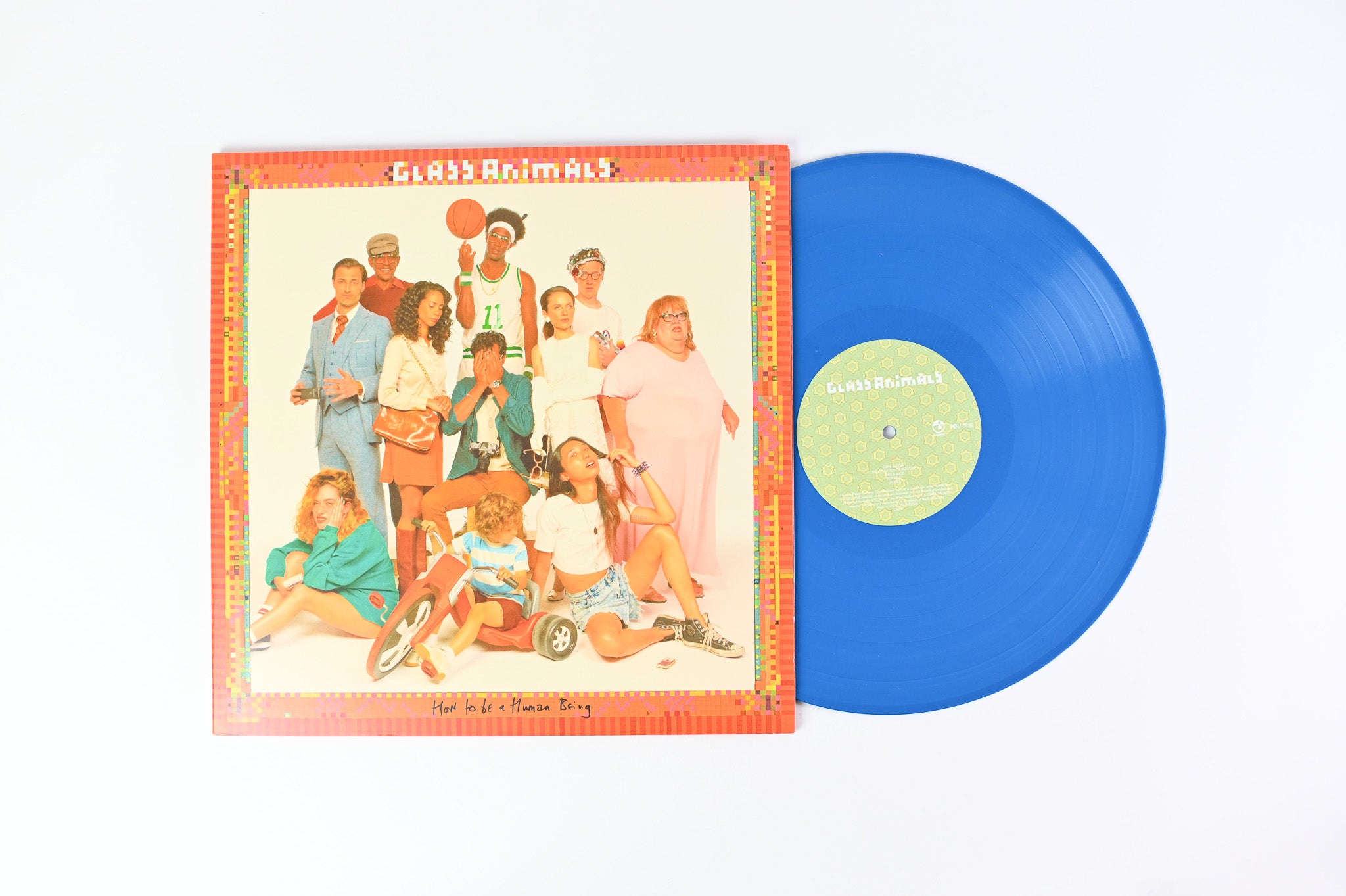 Glass Animals - How To Be A Human Being on Harvest Blue Vinyl Club Edition