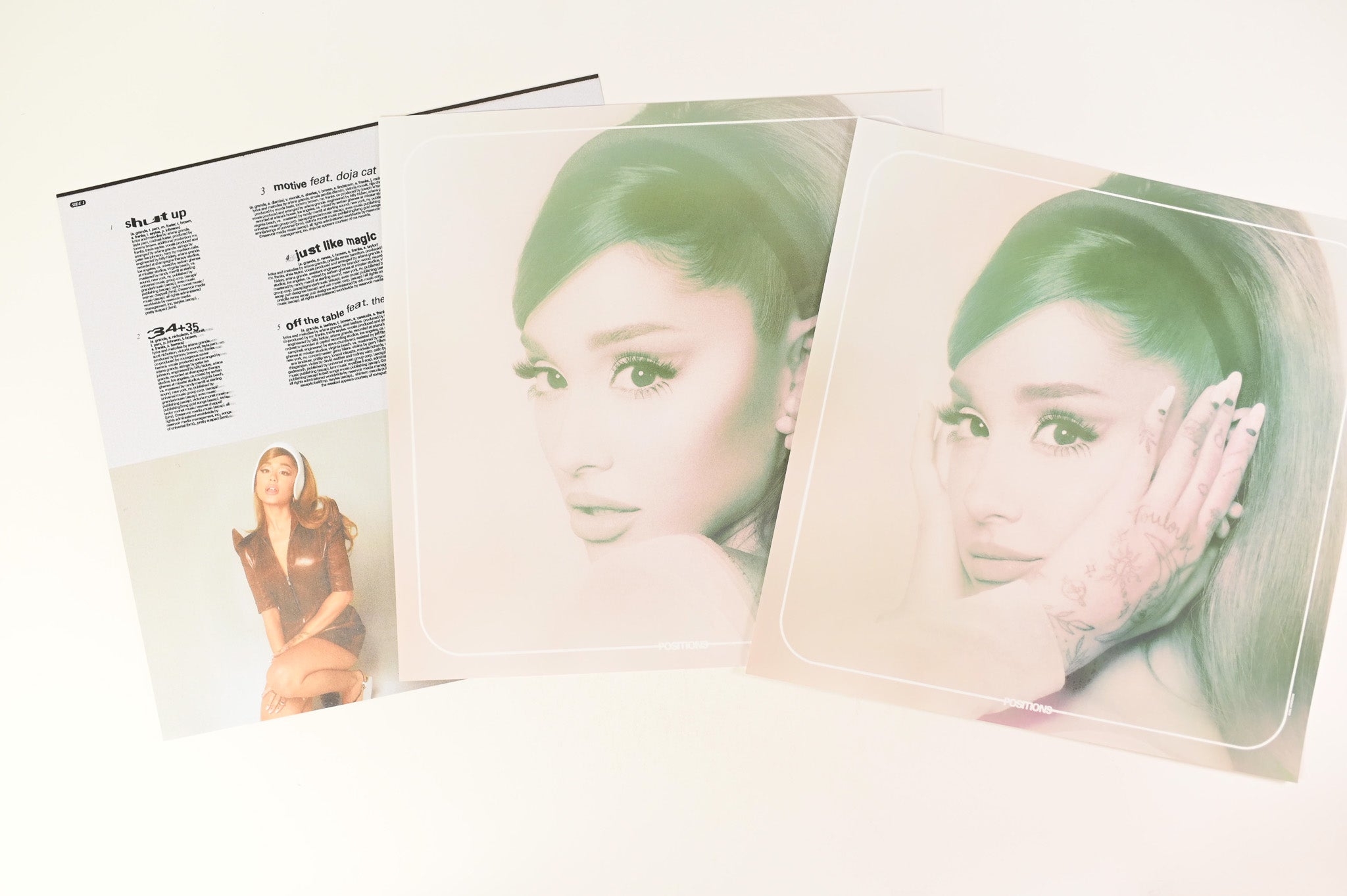 Ariana Grande - Positions on Republic Ltd Glow In The Dark Vinyl