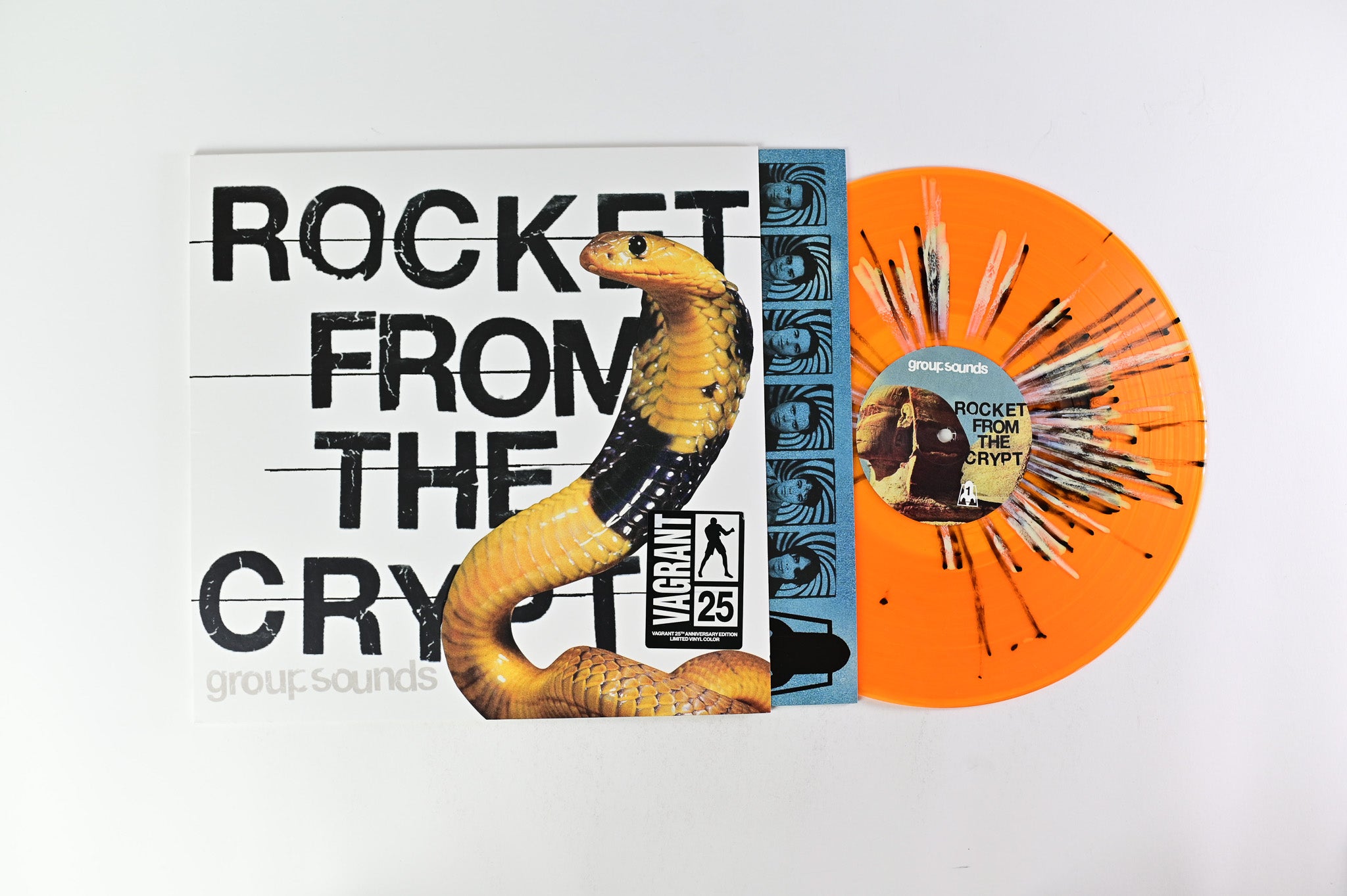 Rocket From The Crypt - Group Sounds on Vagrant Records - Splatter Vinyl