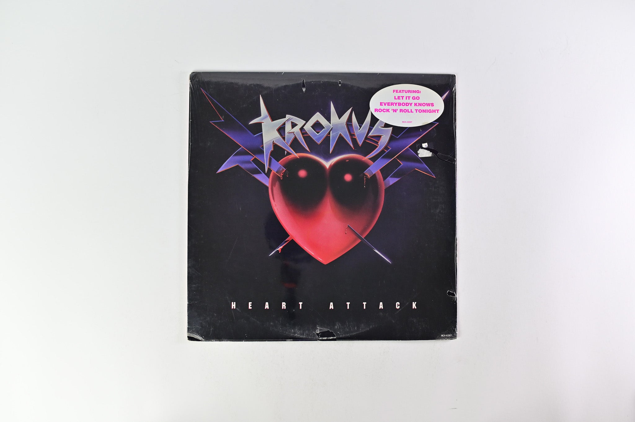 Krokus - Heart Attack on MCA Records - Sealed