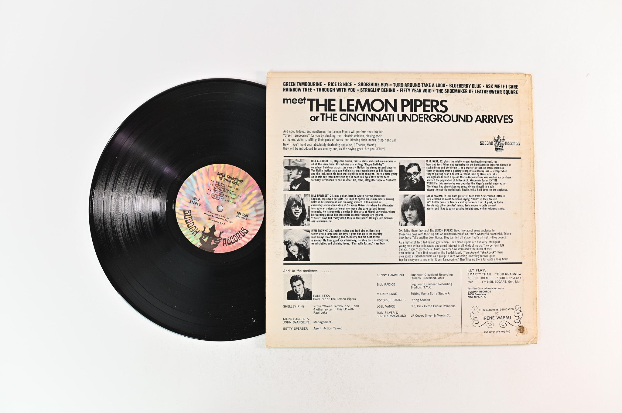 The Lemon Pipers - Green Tambourine on Buddah Records