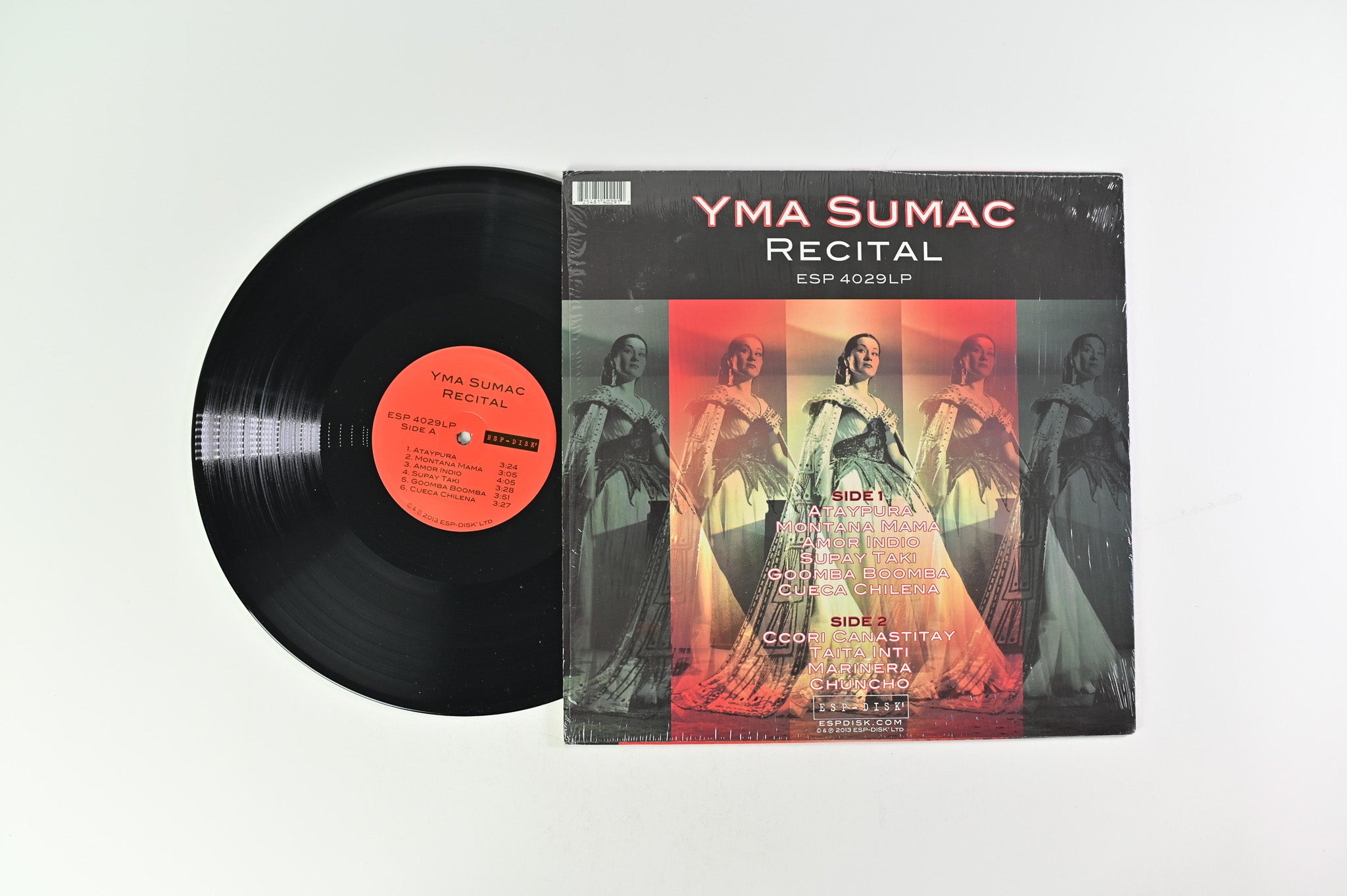 Yma Sumac - Recital on ESP Disk Reissue