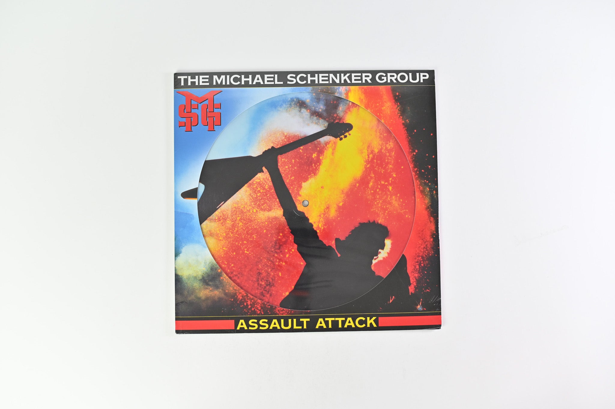 The Michael Schenker Group - Assault Attack on Chrysalis Ltd Picture Disc Reissue Sealed