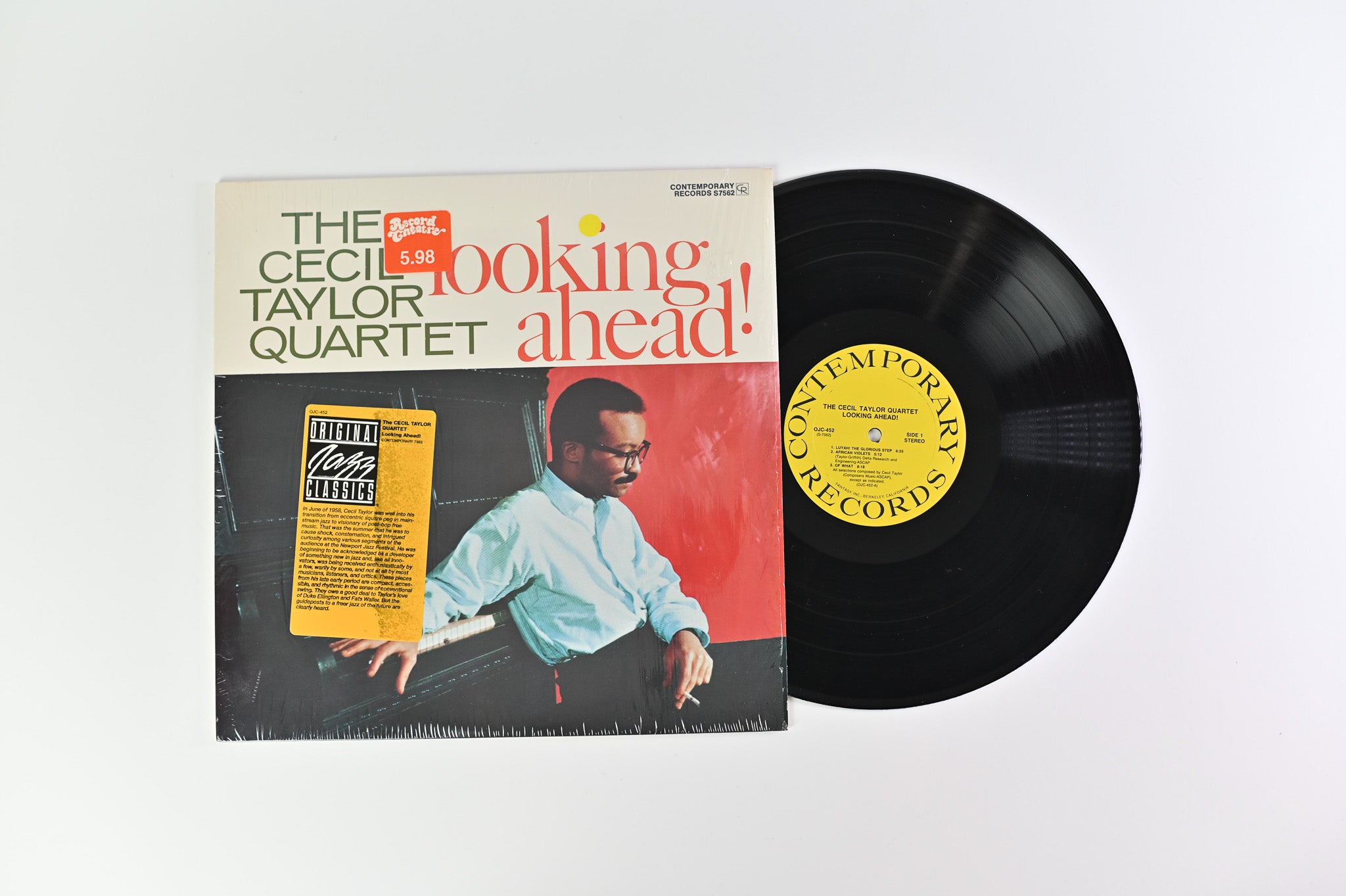 The Cecil Taylor Quartet - Looking Ahead! on Contemporary OJC Reissue