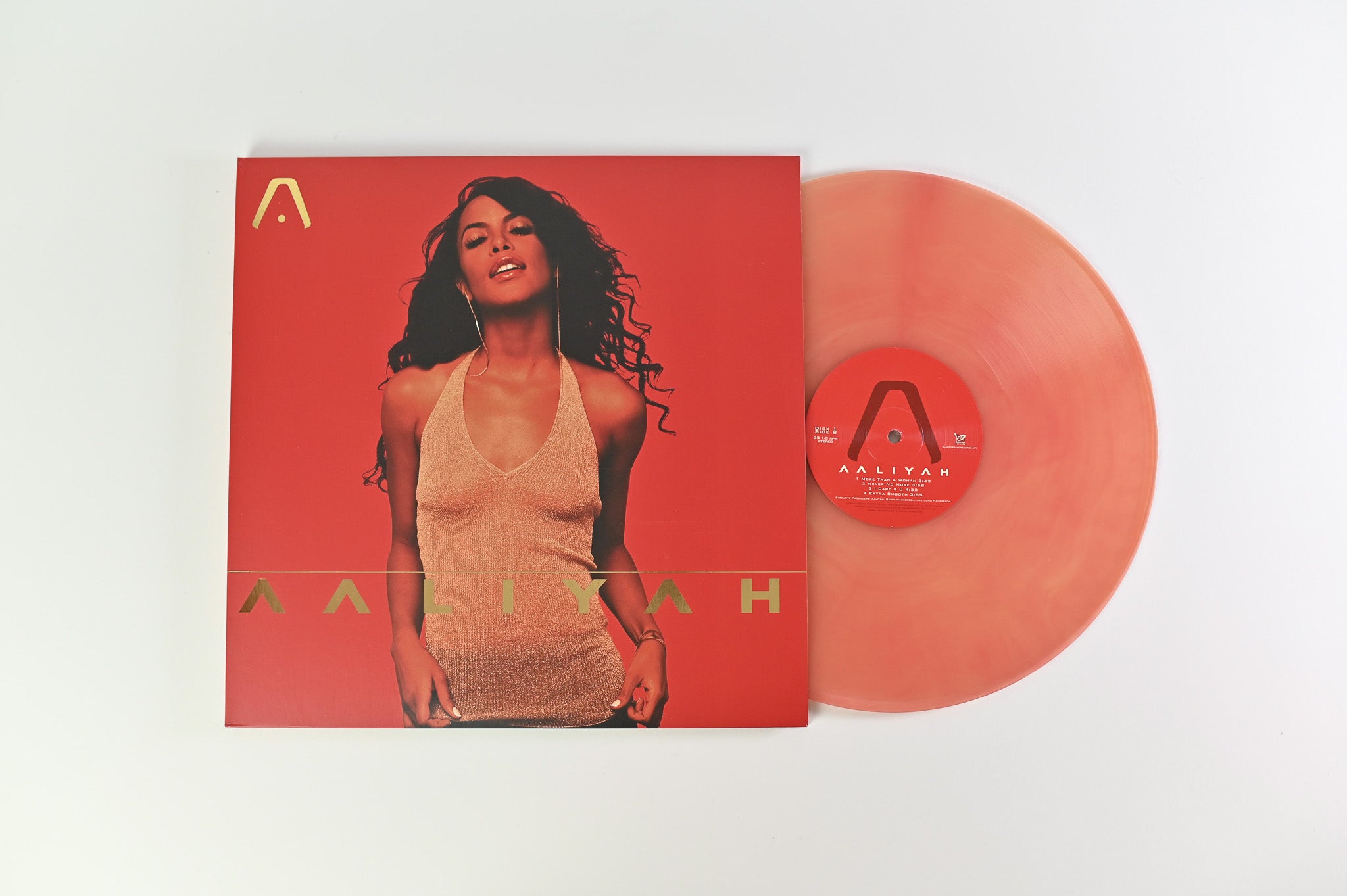 Aaliyah - Self Titled - Red & Gold 2024 Galaxy Vinyl