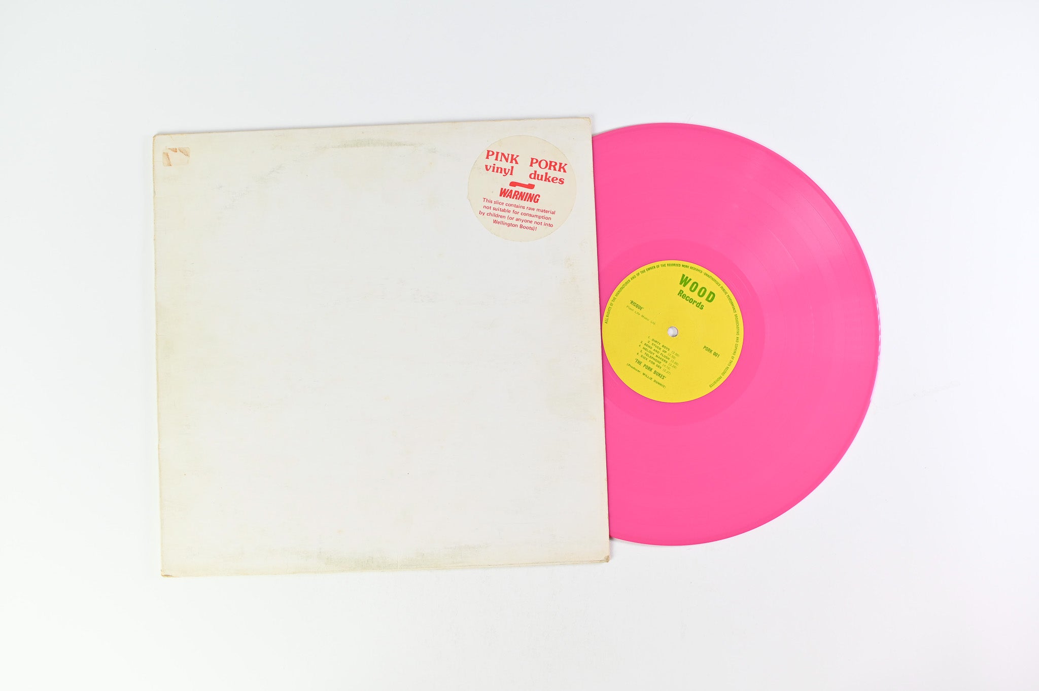 The Pork Dukes - Pink Pork on Wood Pink Vinyl