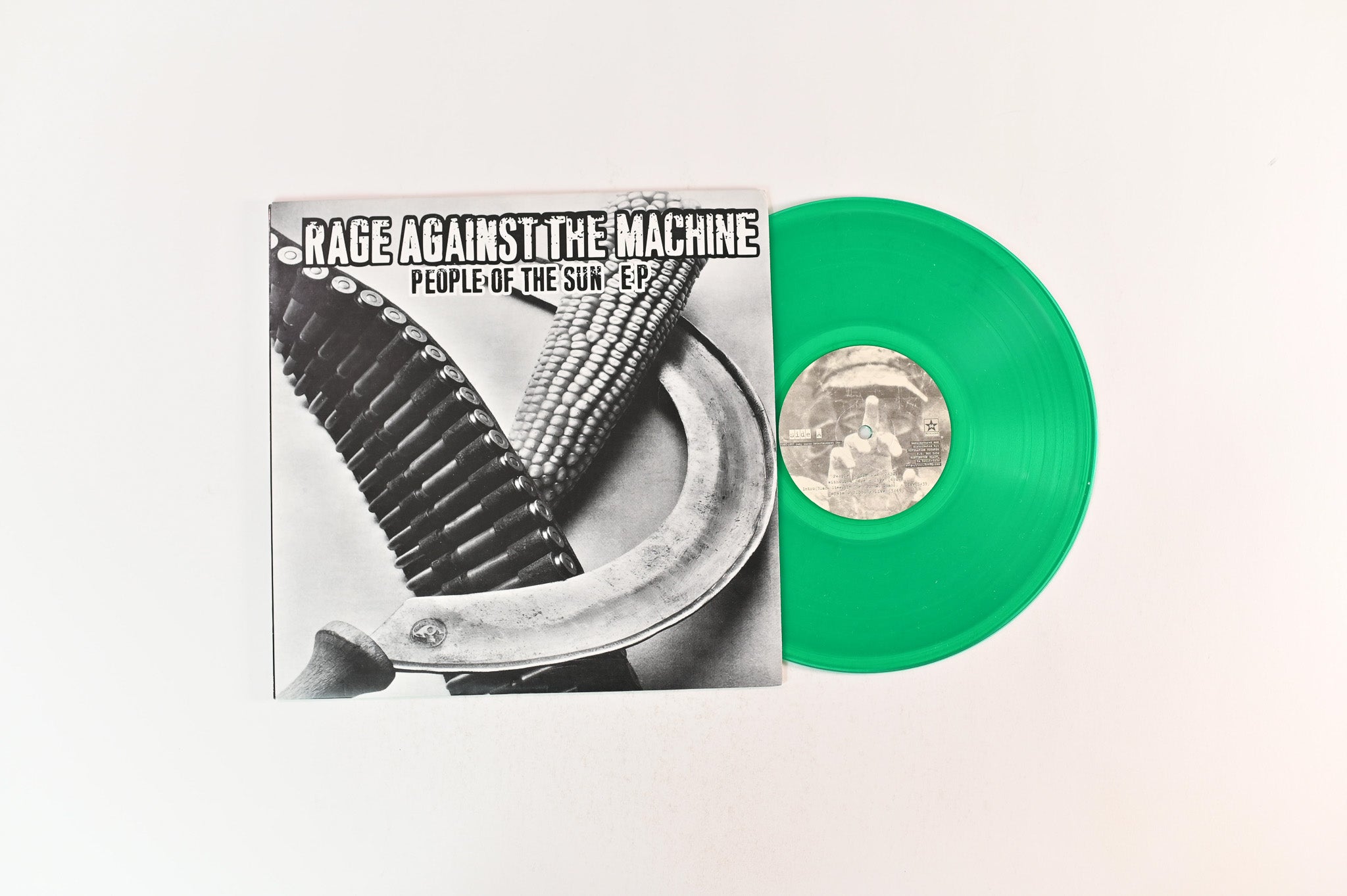 Rage Against The Machine - People Of The Sun EP on Revelation Records - Green 10" Vinyl