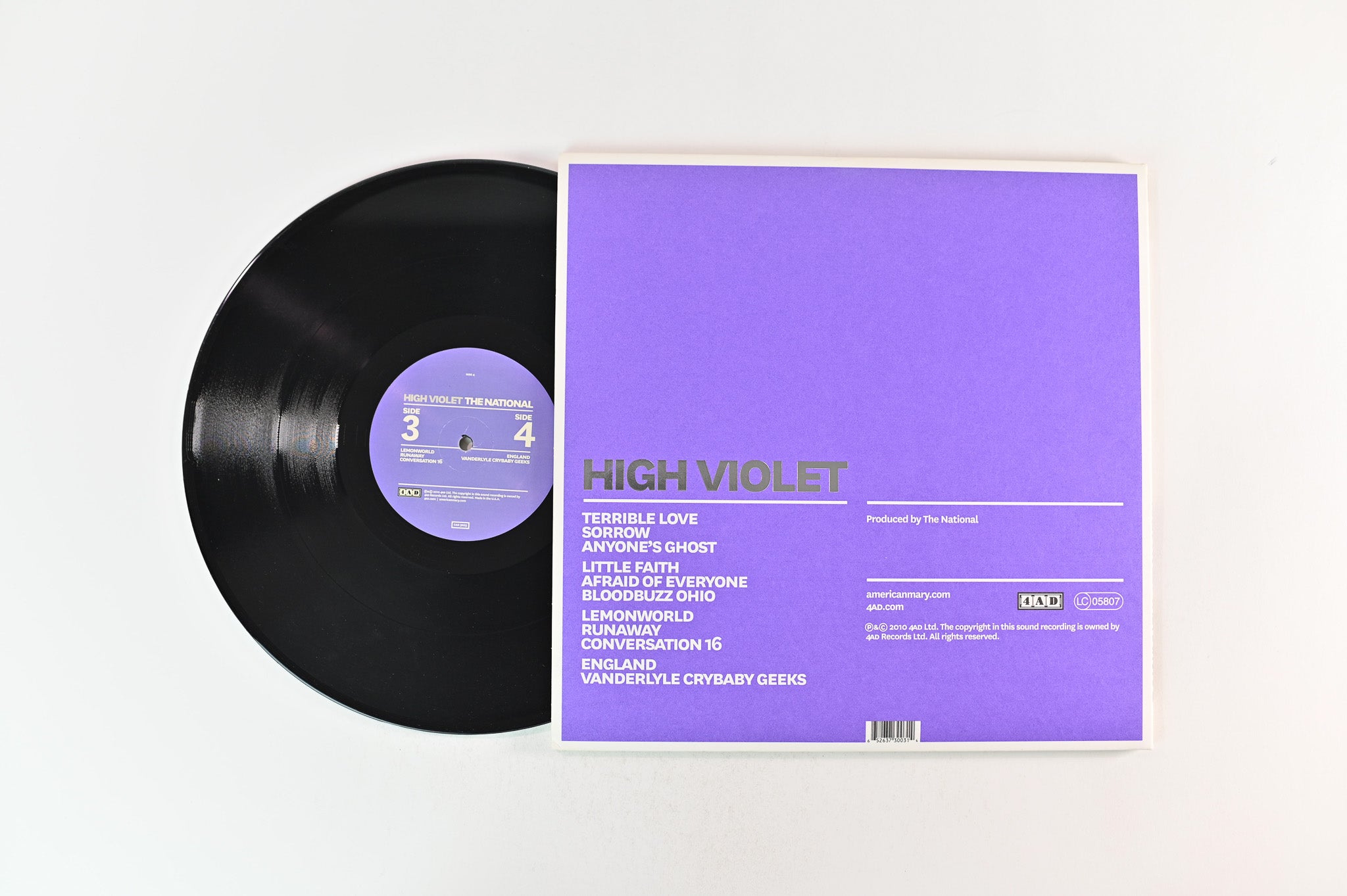 The National - High Violet on 4AD