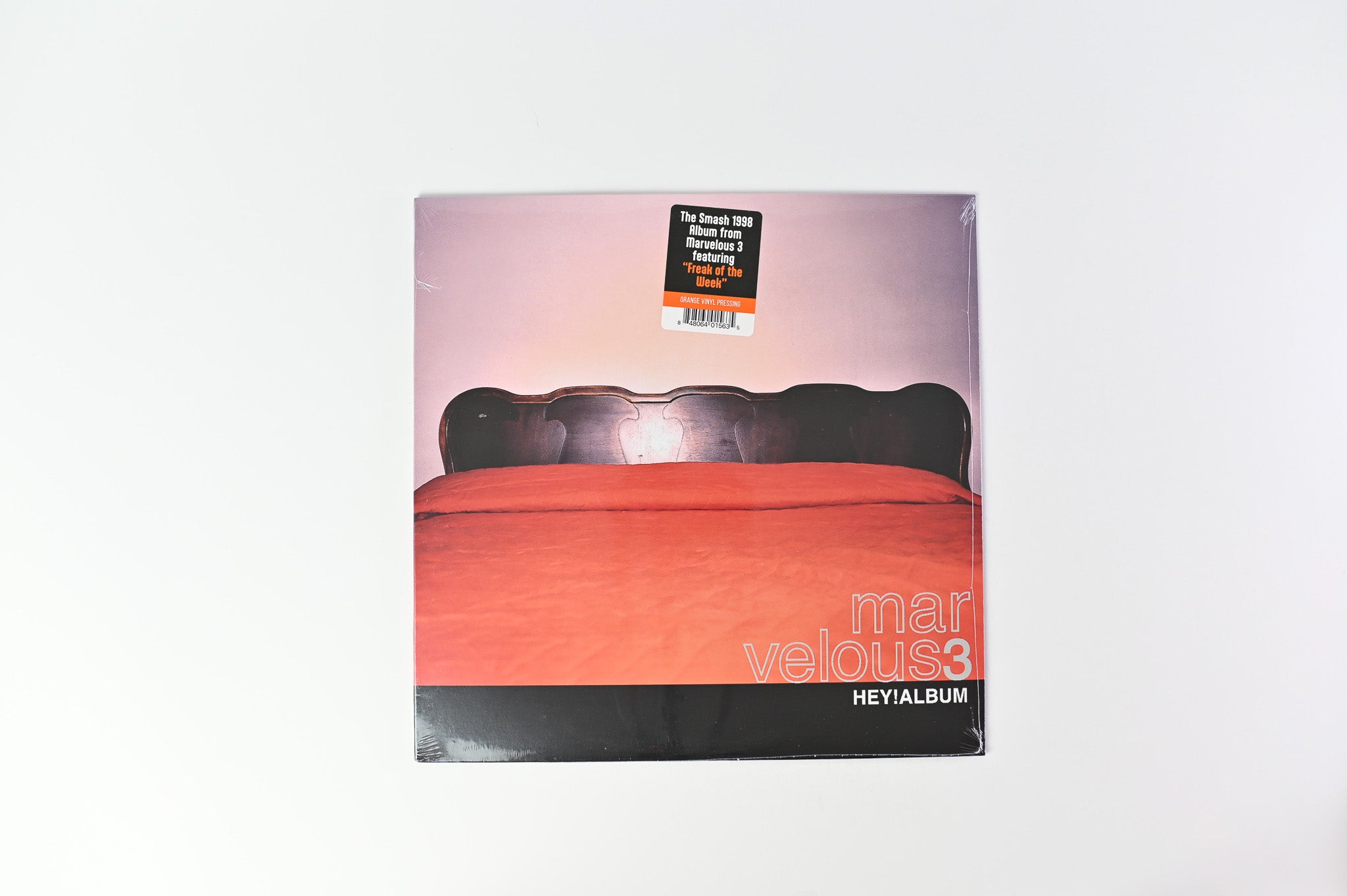 Marvelous 3 - Hey! Album on Real Gone Orange Reissue Sealed