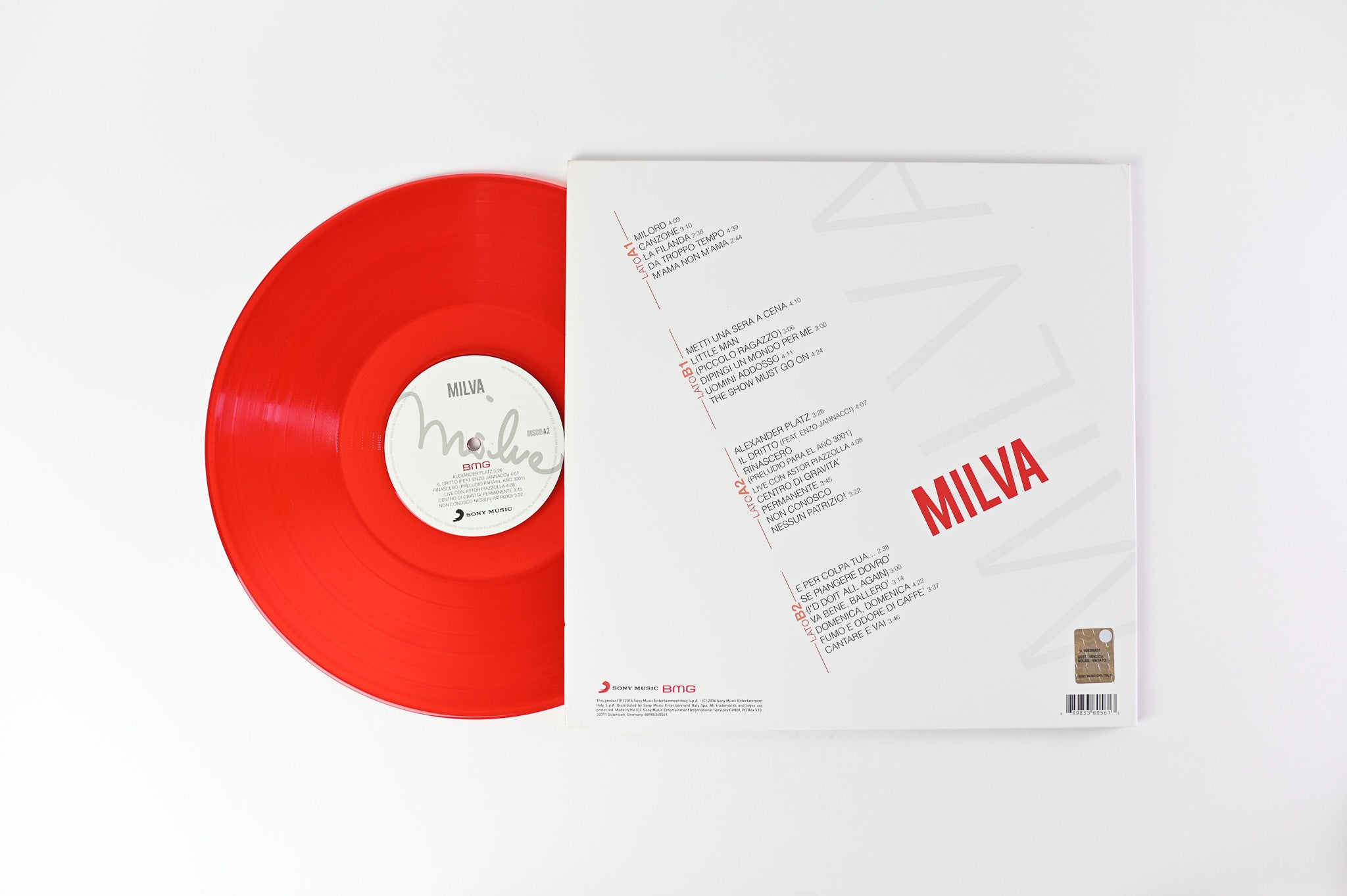 Milva - Milva on Sony BMG Red Vinyl