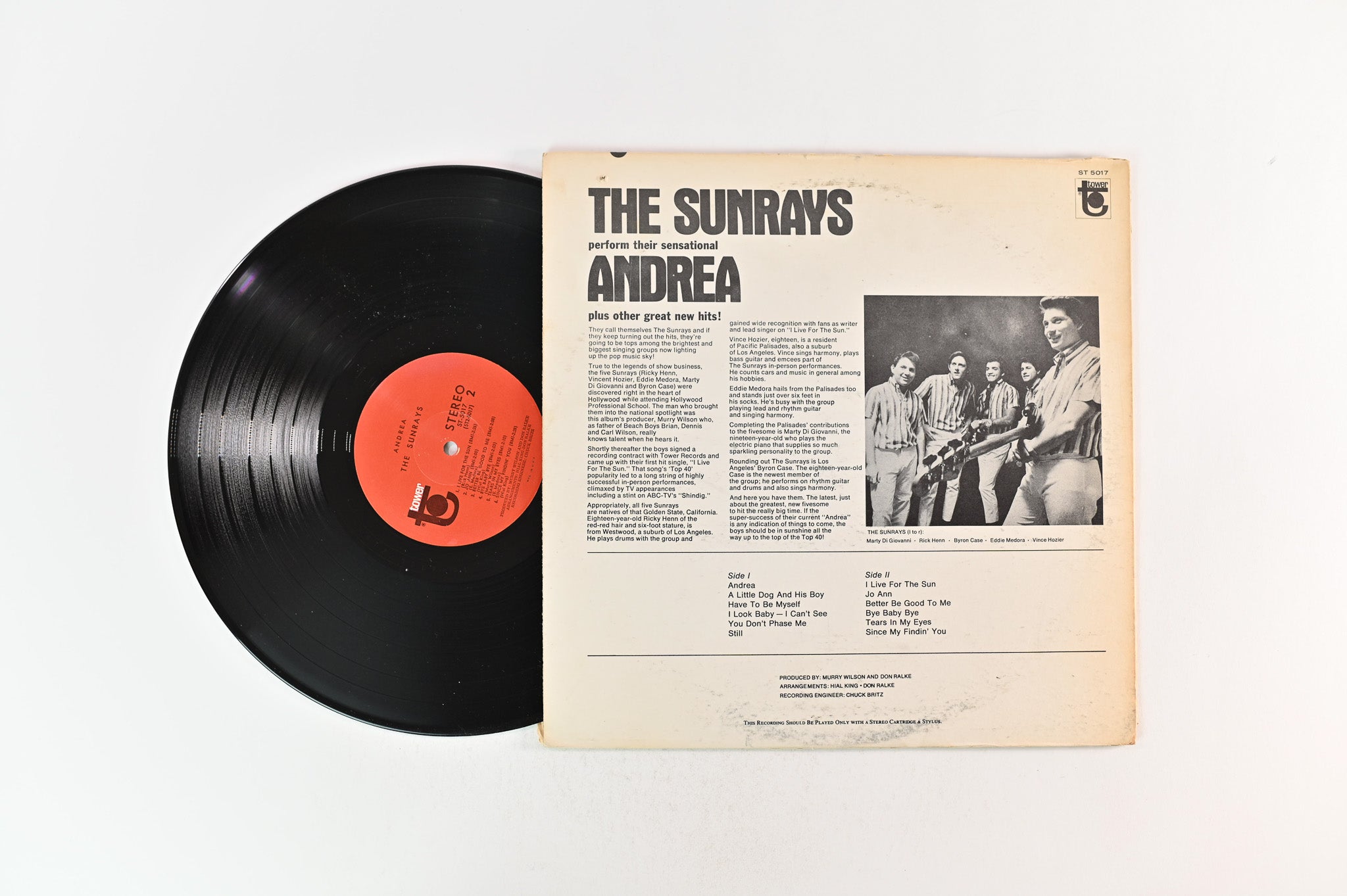 The Sunrays - Andrea on Tower - Stereo