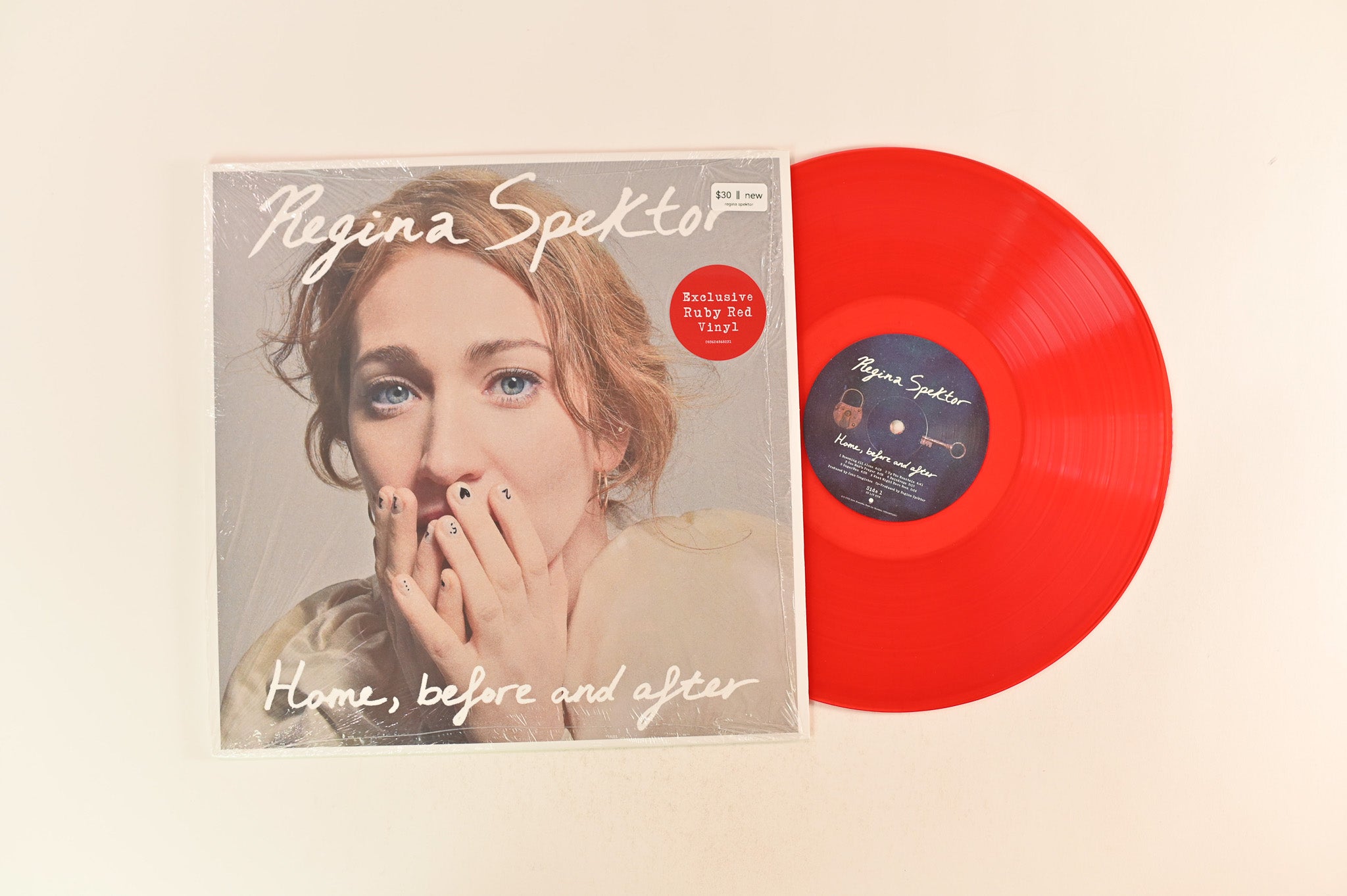 Regina Spektor - Home, Before And After on Sire - Red Vinyl