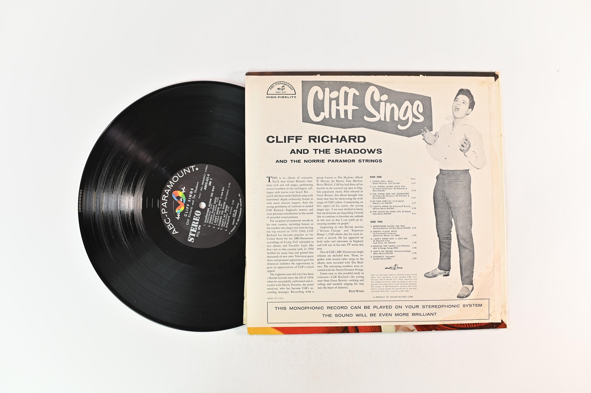 Cliff Richard & The Shadows - Cliff Sings on ABC-Paramount