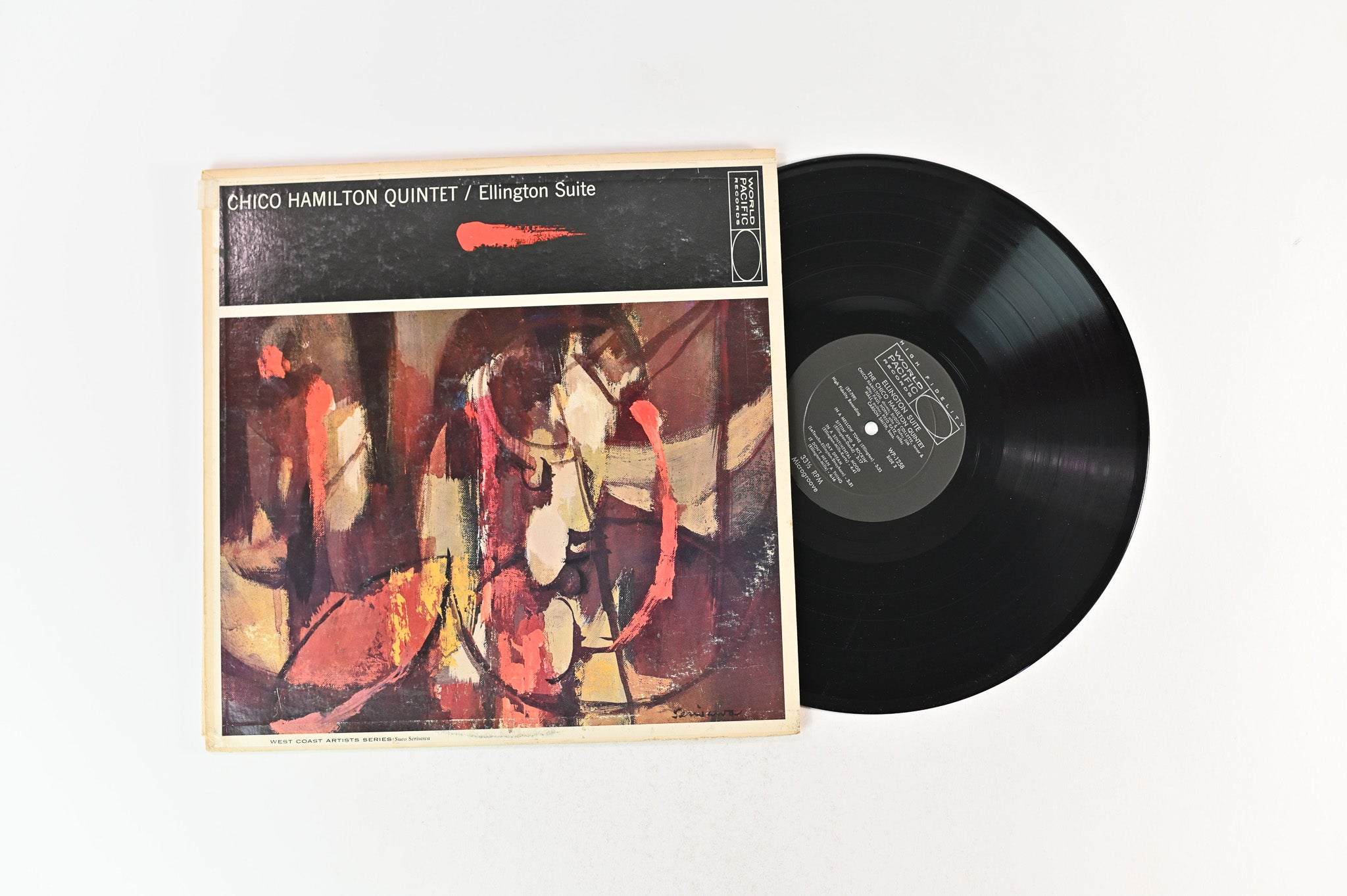 The Chico Hamilton Quintet - Ellington Suite on World Pacific Records - Mono