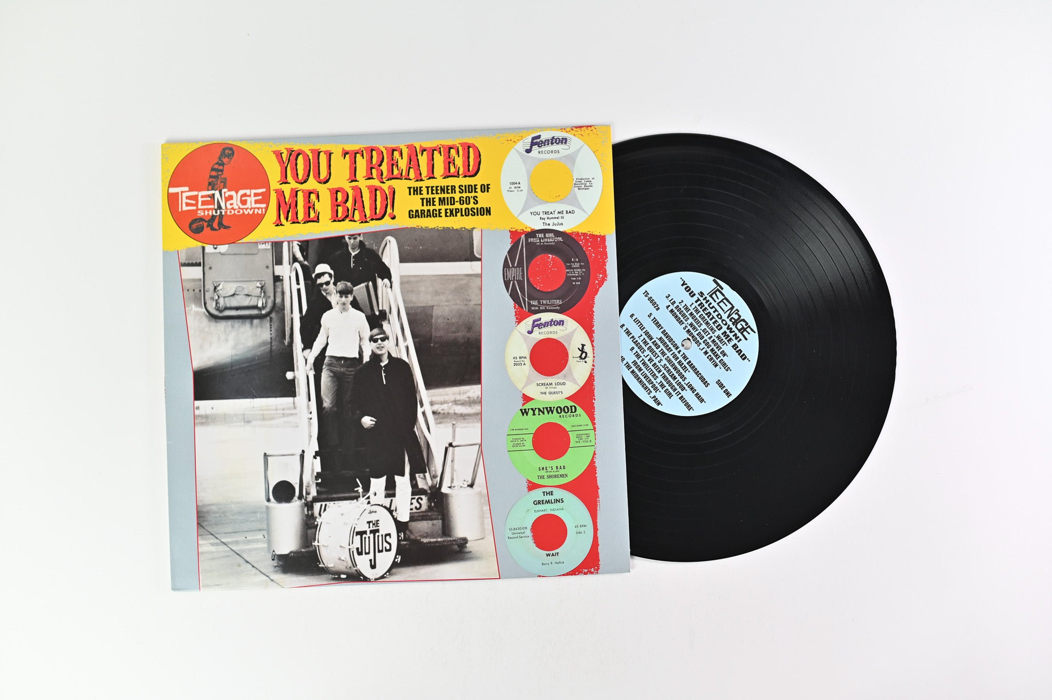 Various - You Treated Me Bad! (The Teener Side Of The Mid 60's Garage Explosion) on Teenage Shutdown!