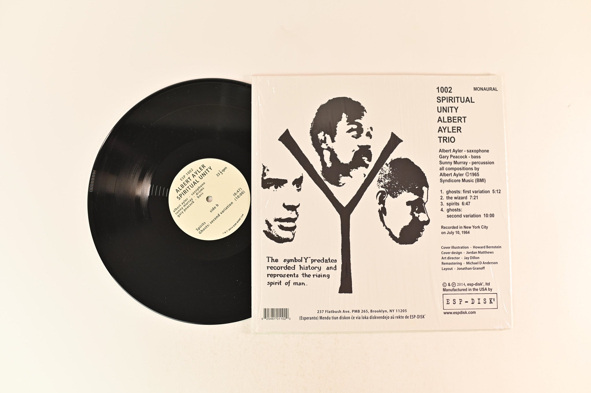 Albert Ayler Trio - Spiritual Unity on ESP-Disk'