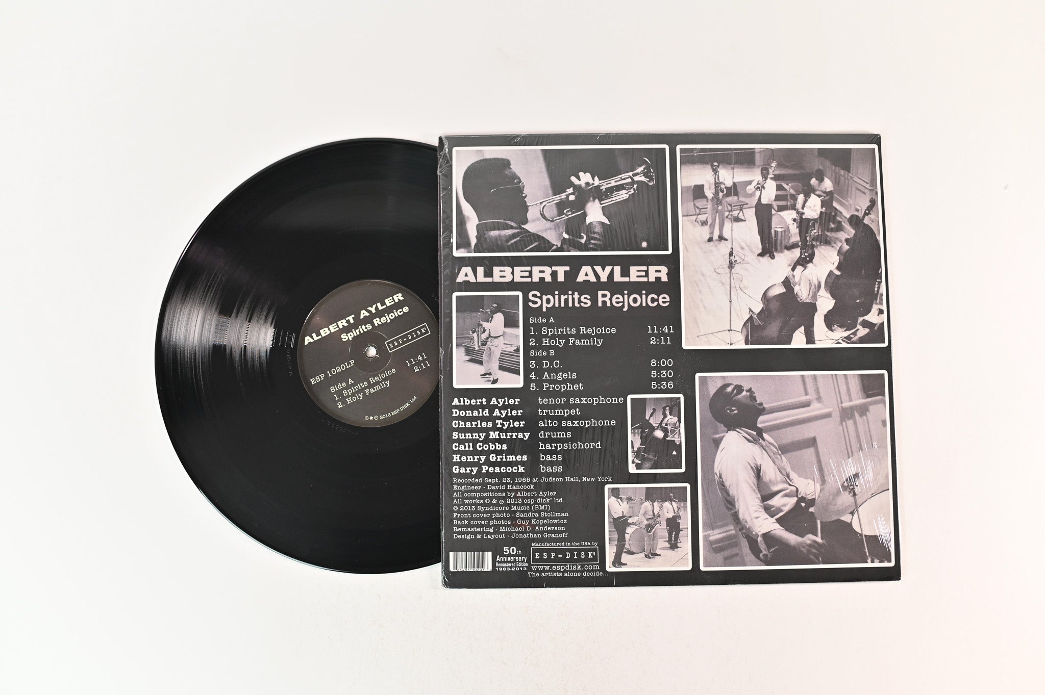 Albert Ayler Quintet - Spirits Rejoice on ESP-Disk'