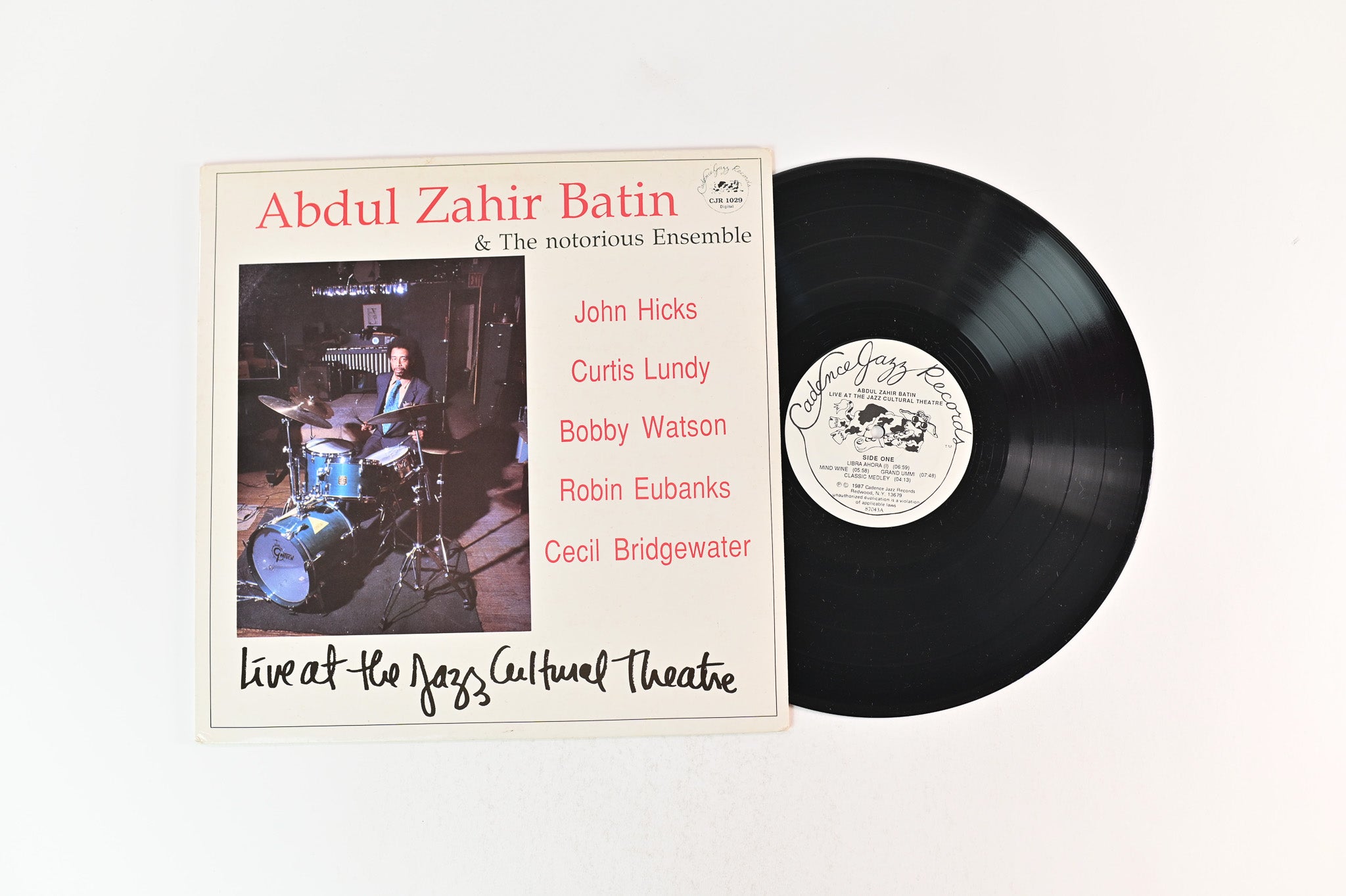 Abdul Zahir Batin - Live At The Jazz Cultural Theatre on Cadence Jazz Records