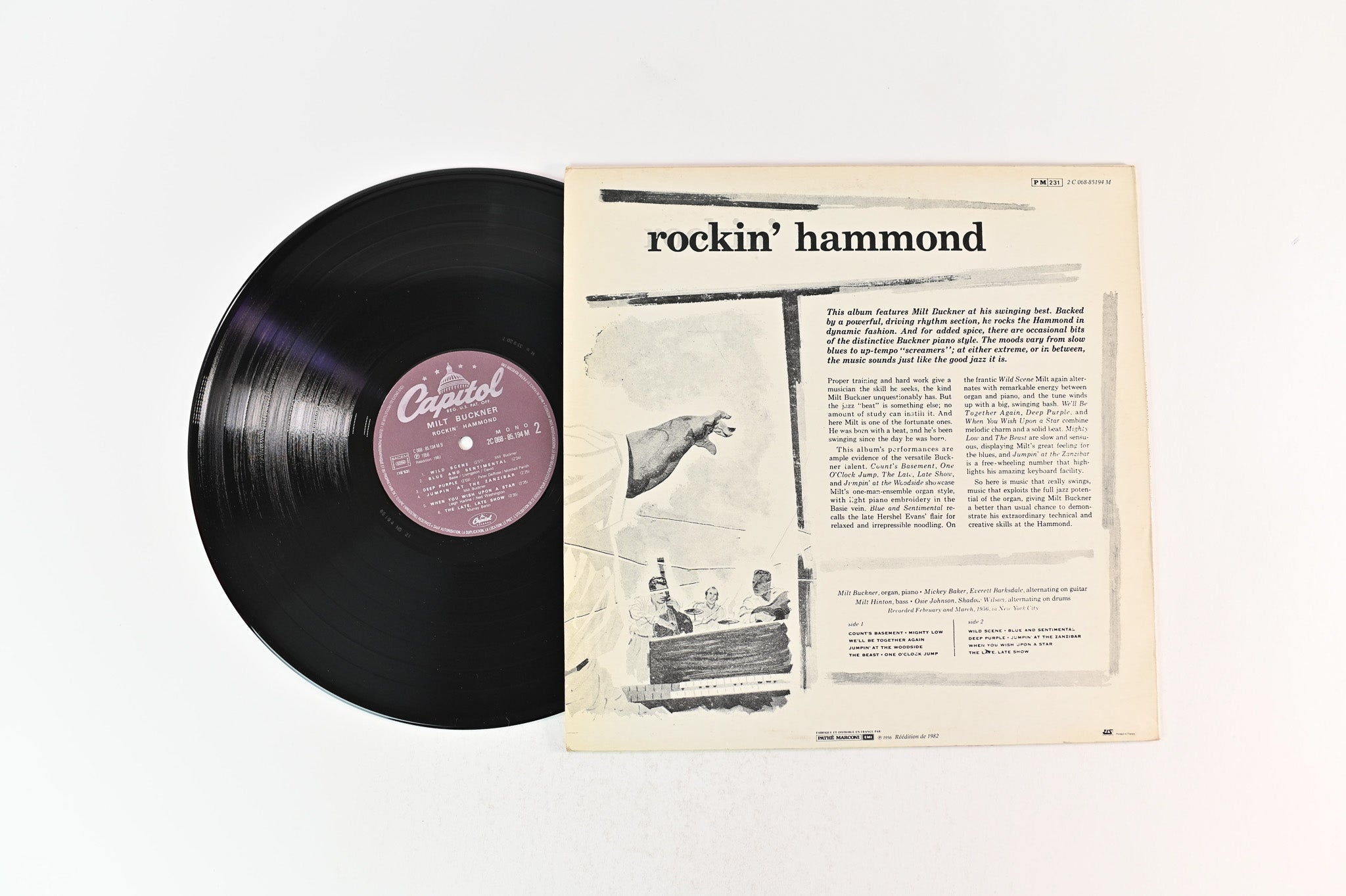 Milt Buckner - Rockin' Hammond on Capitol Records - French pressing