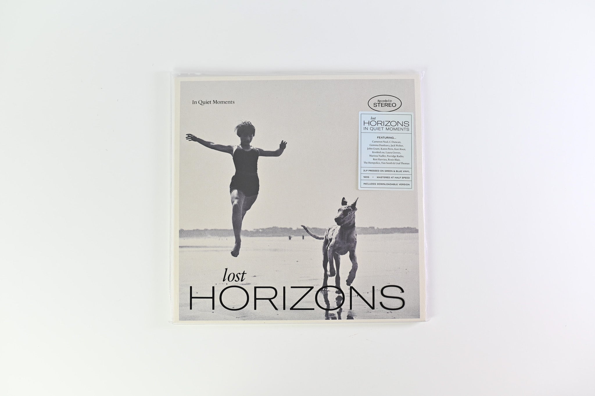 Lost Horizons - In Quiet Moments on Bella Union Green / Blue Translucent 180 Gram