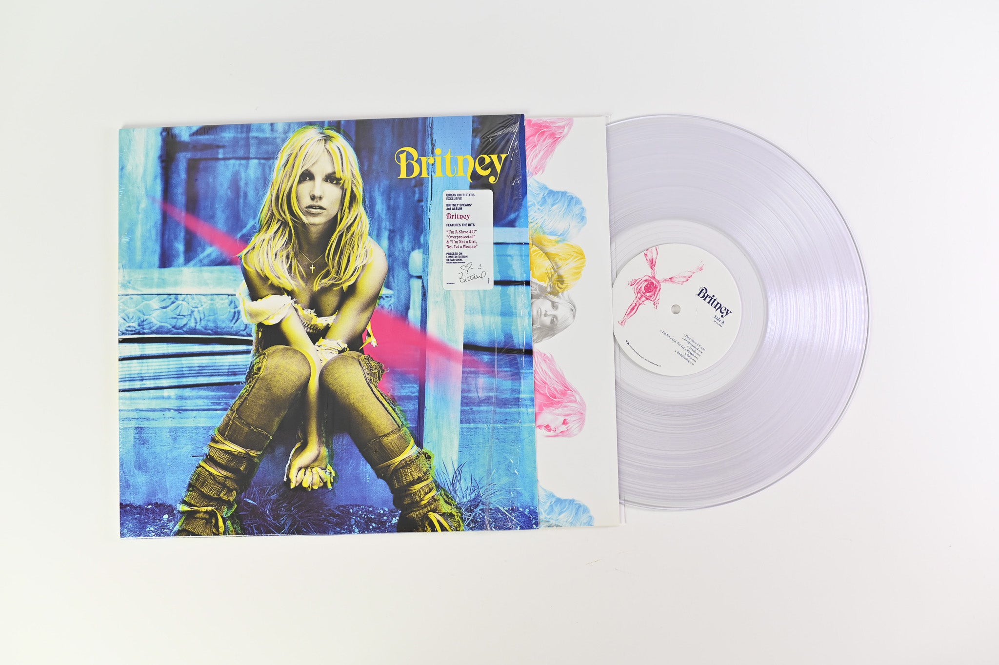 Britney Spears - Britney on Jive Ltd Clear Vinyl Reissue