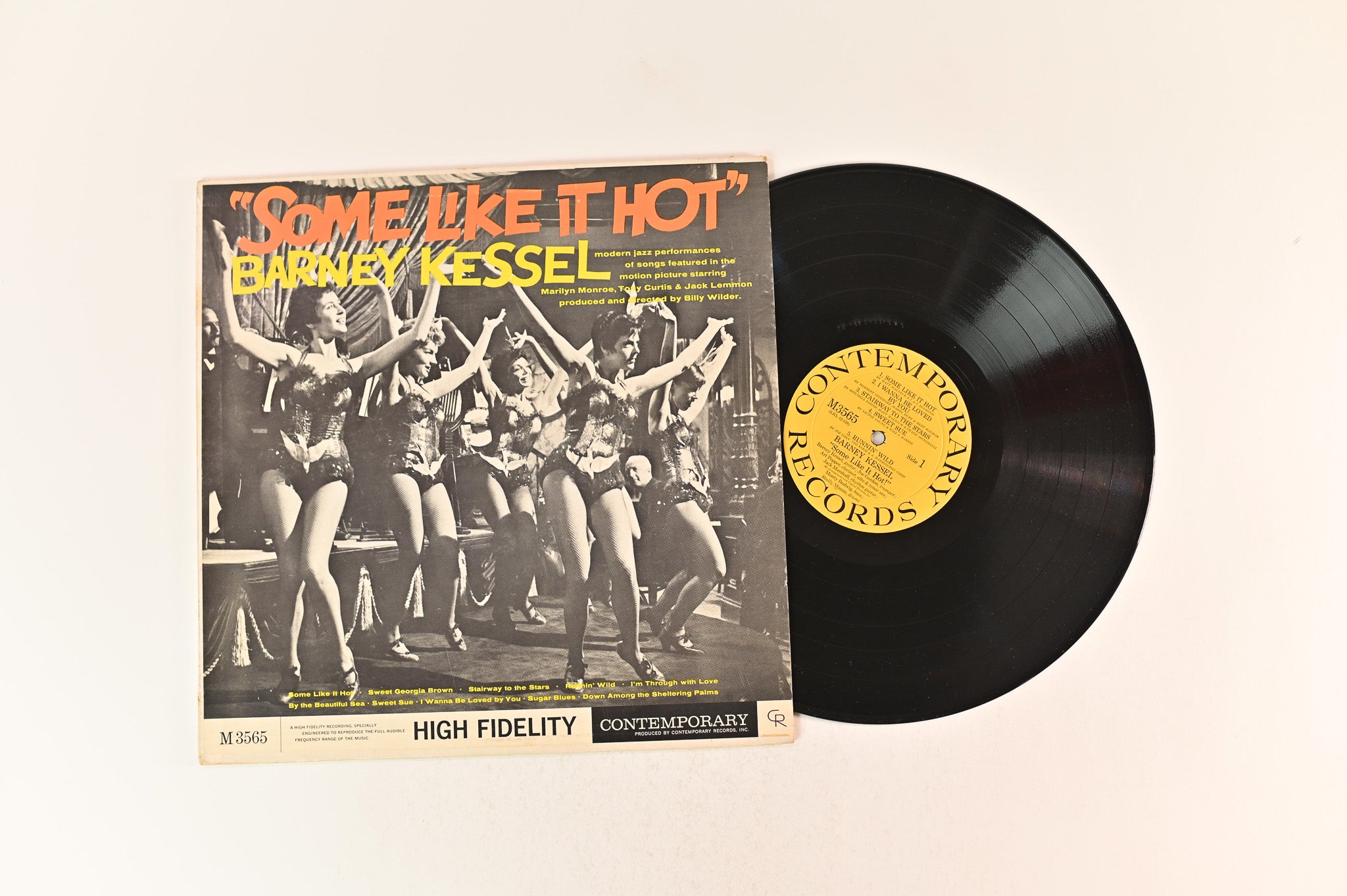 Barney Kessel - Some Like It Hot on Contemporary Records - Mono