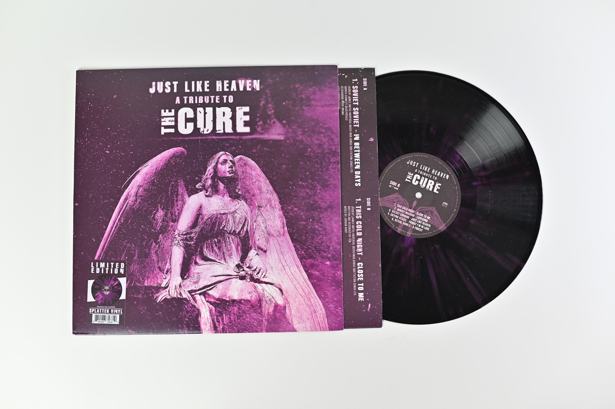 Various - Just Like Heaven - A tribute To The Cure on Cleopatra - Splatter Vinyl