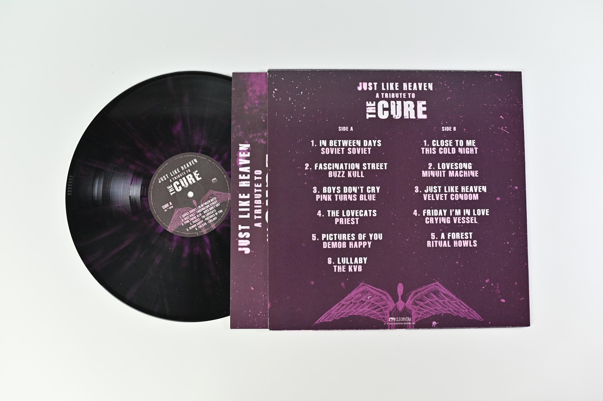 Various - Just Like Heaven - A tribute To The Cure on Cleopatra - Splatter Vinyl