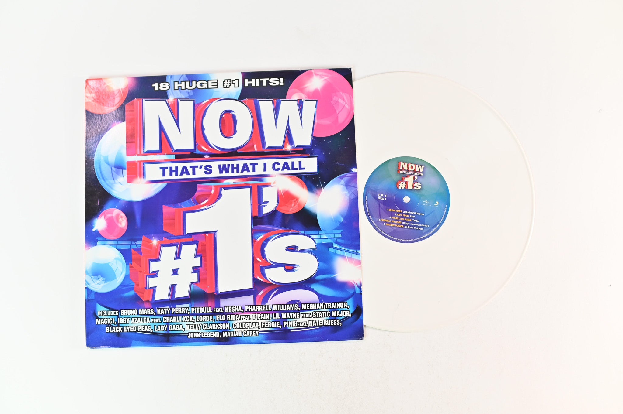 Various - Now That's What I Call #1's on Sony Music / Universal - White Vinyl