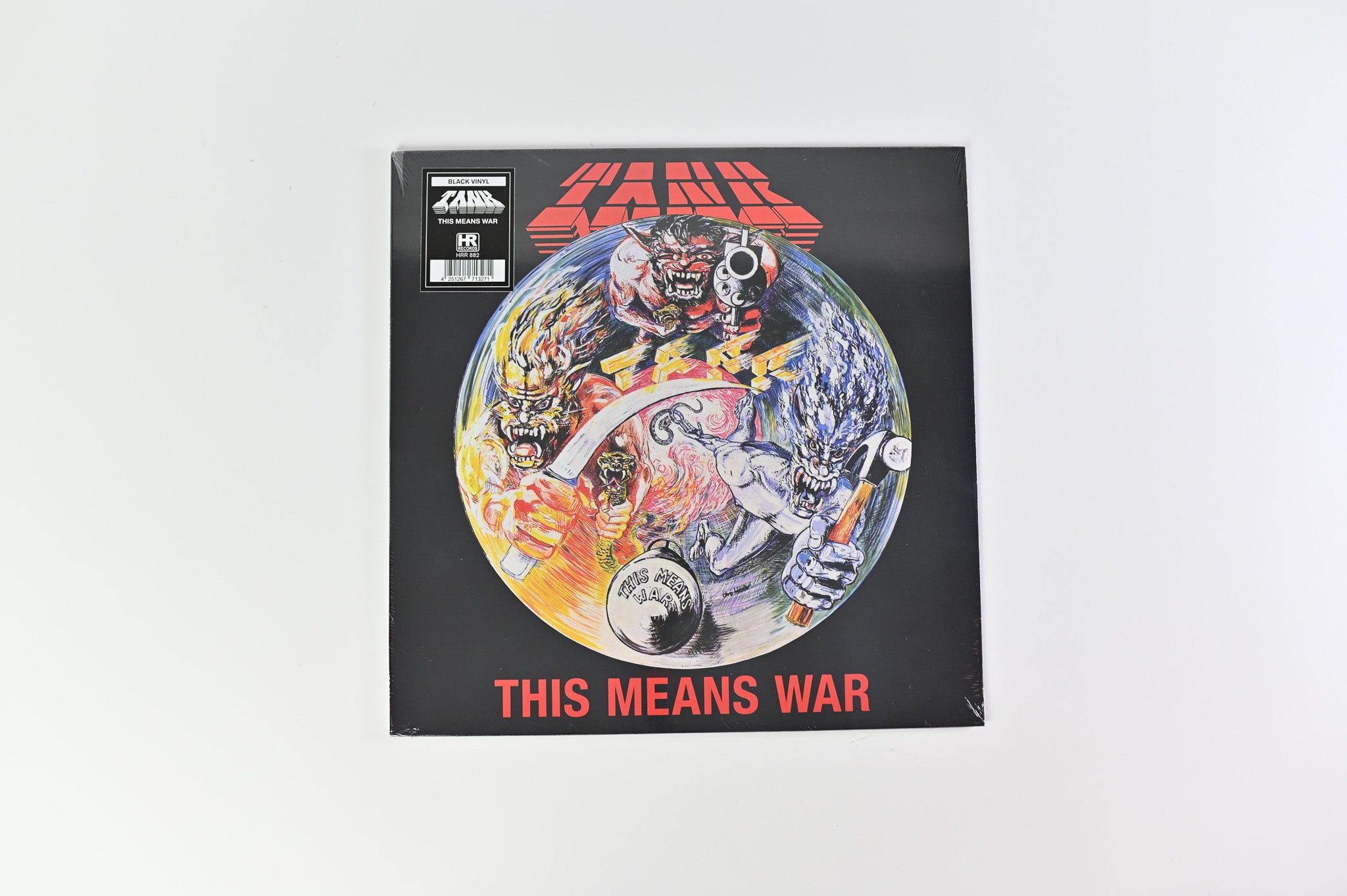 Tank - This Means War on High Roller Records - Sealed