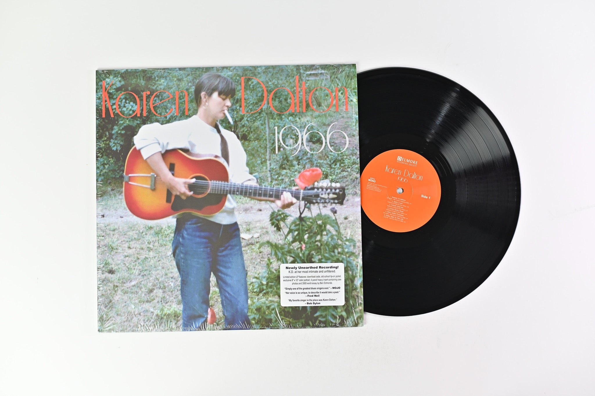 Karen Dalton - 1966 on Delmore Recording Society Ltd Pressing