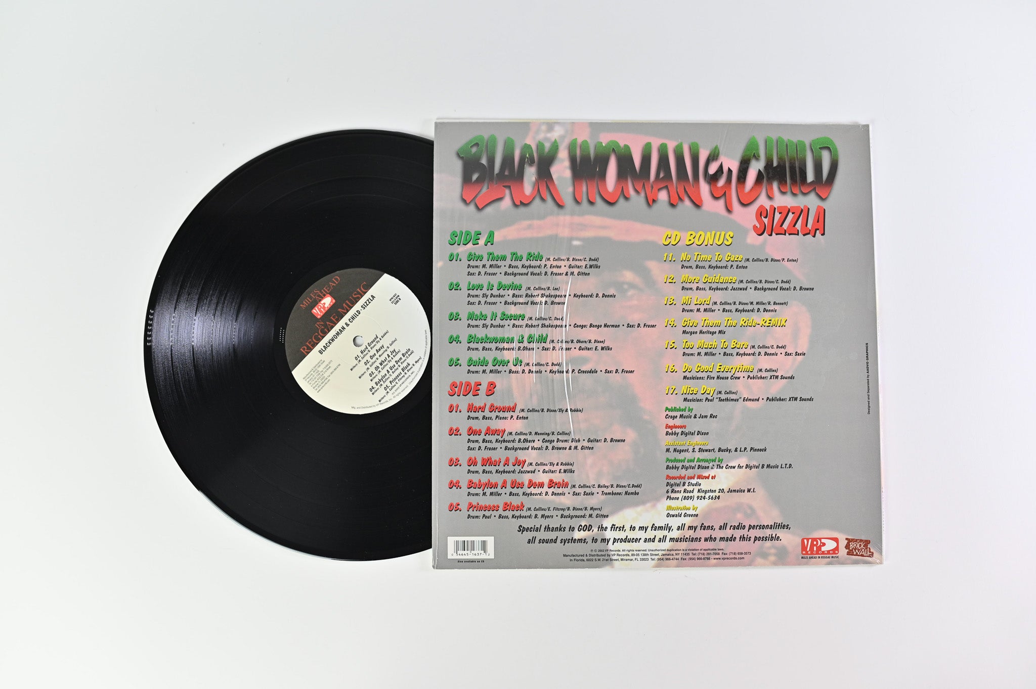 Sizzla - Black Woman And Child on VP Records