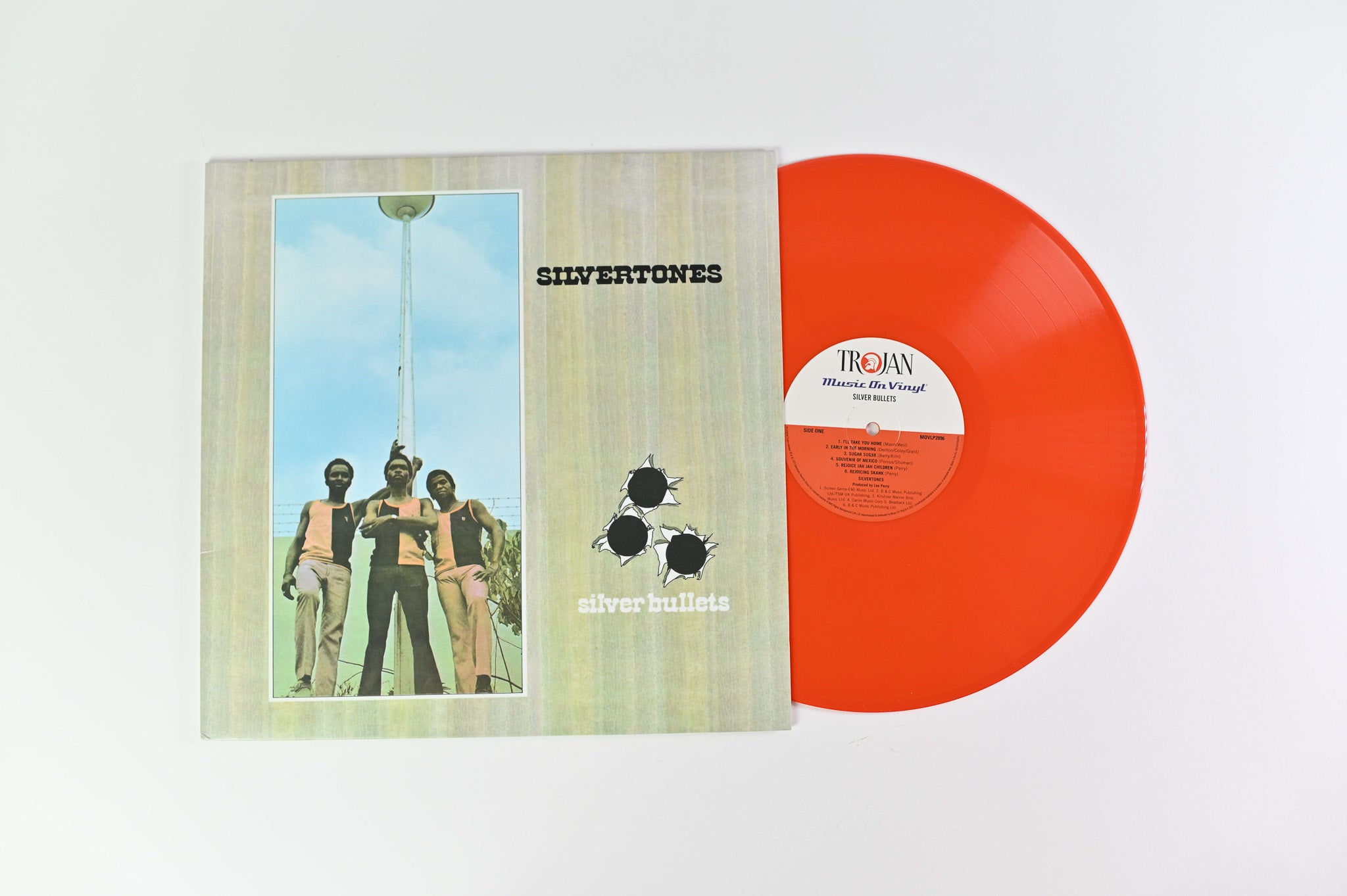 The Silvertones - Silver Bullets on Music On Vinyl - Orange Vinyl