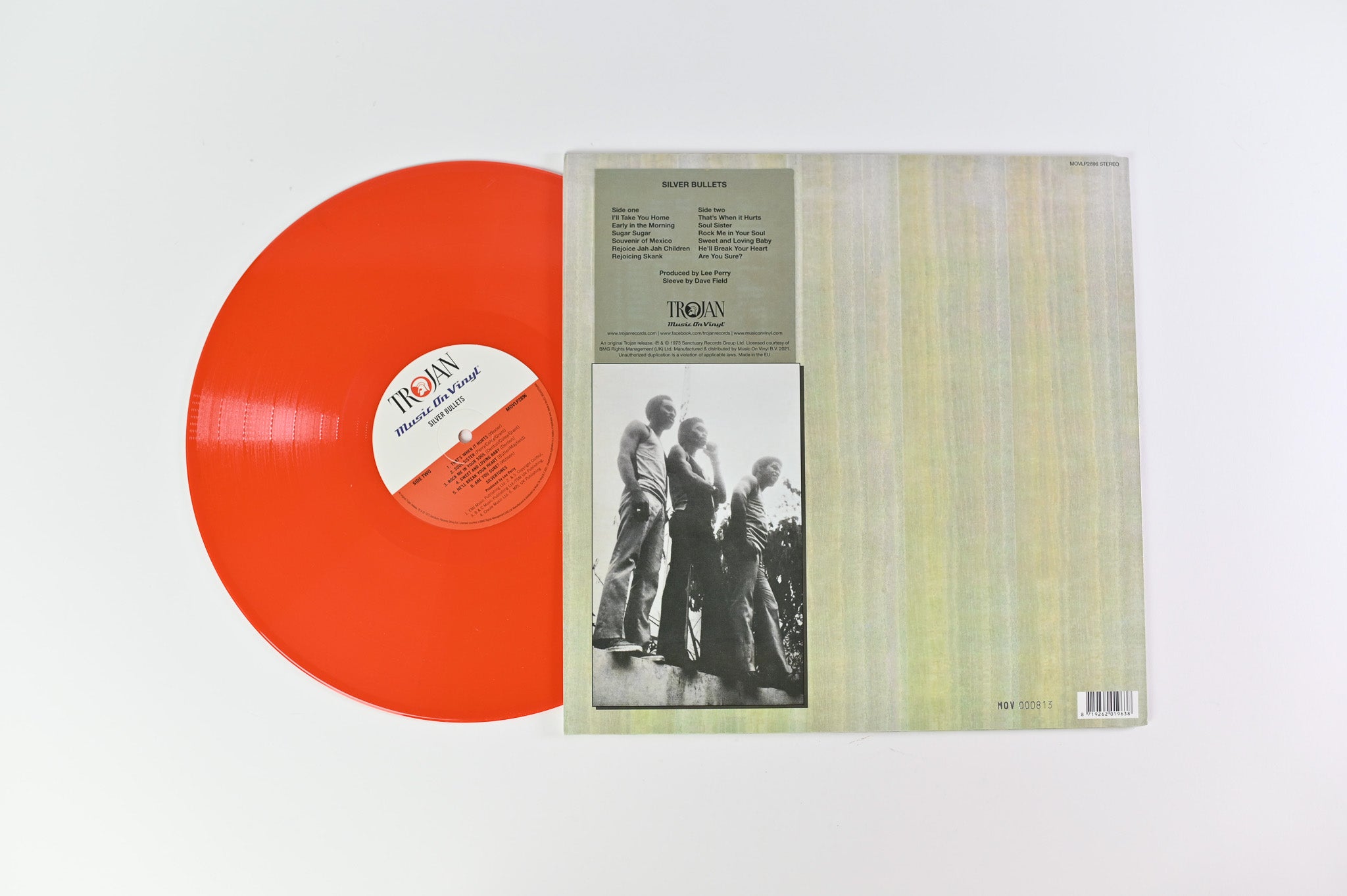 The Silvertones - Silver Bullets on Music On Vinyl - Orange Vinyl