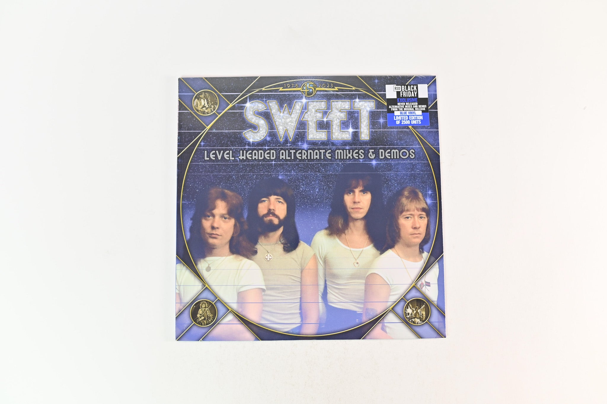 The Sweet - Level Headed Alternate Mixes & Demos on Sound City Records - Blue Vinyl