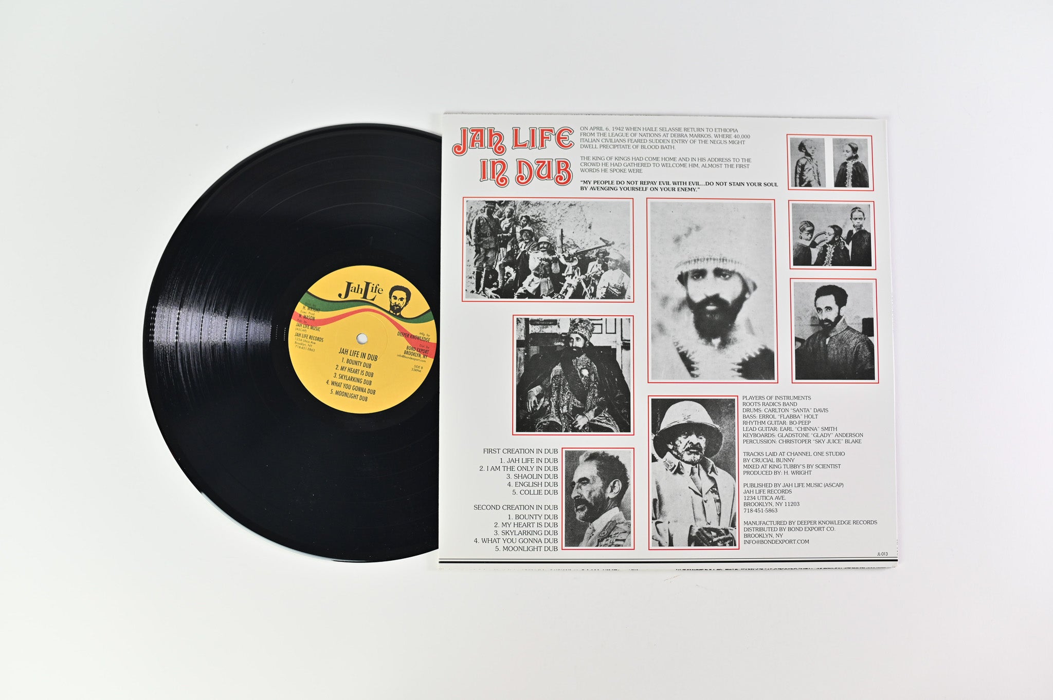 Scientist - Jah Life In Dub on Jah Life