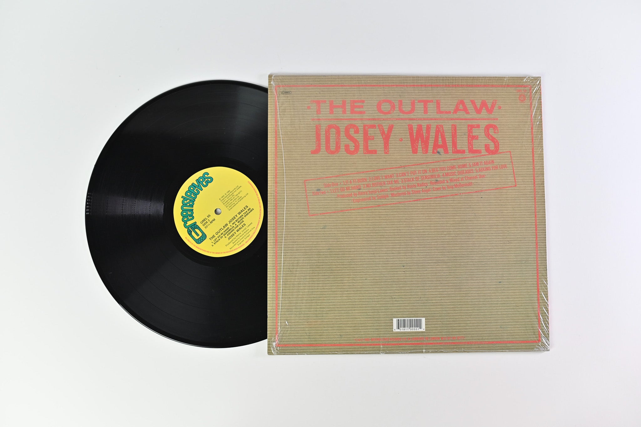 Josey Wales - The Outlaw Josey Wales on Greensleeves Records