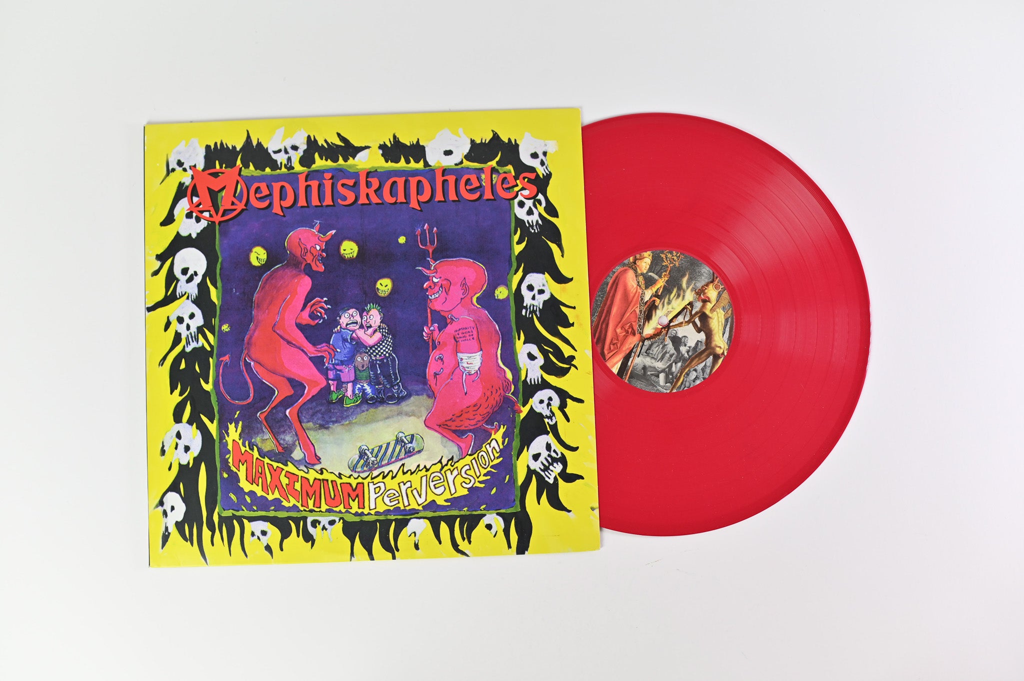 Mephiskapheles - Maximum Perversion on Jump Up! Records - Red Vinyl