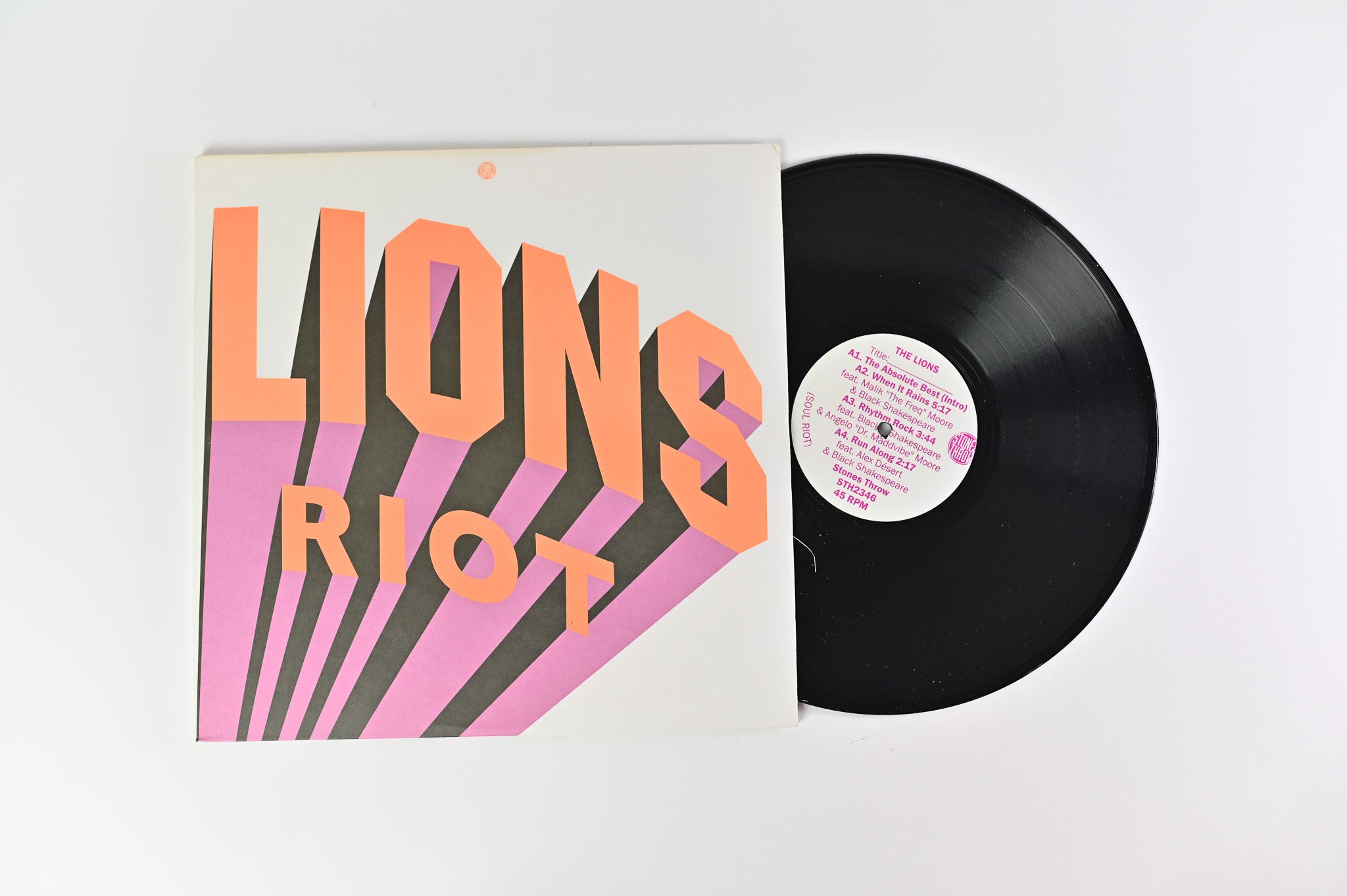 The Lions - Soul Riot on Stones Throw Records