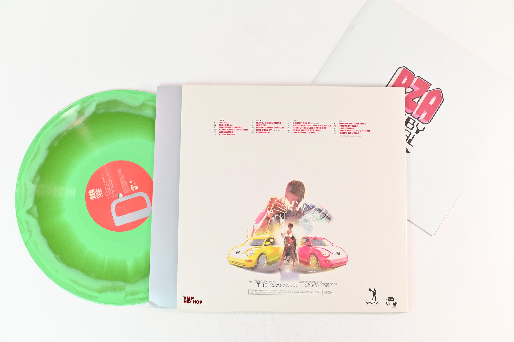 RZA - RZA As Bobby Digital In Stereo on eOne / Vinyl Me, Please. - Green Vinyl