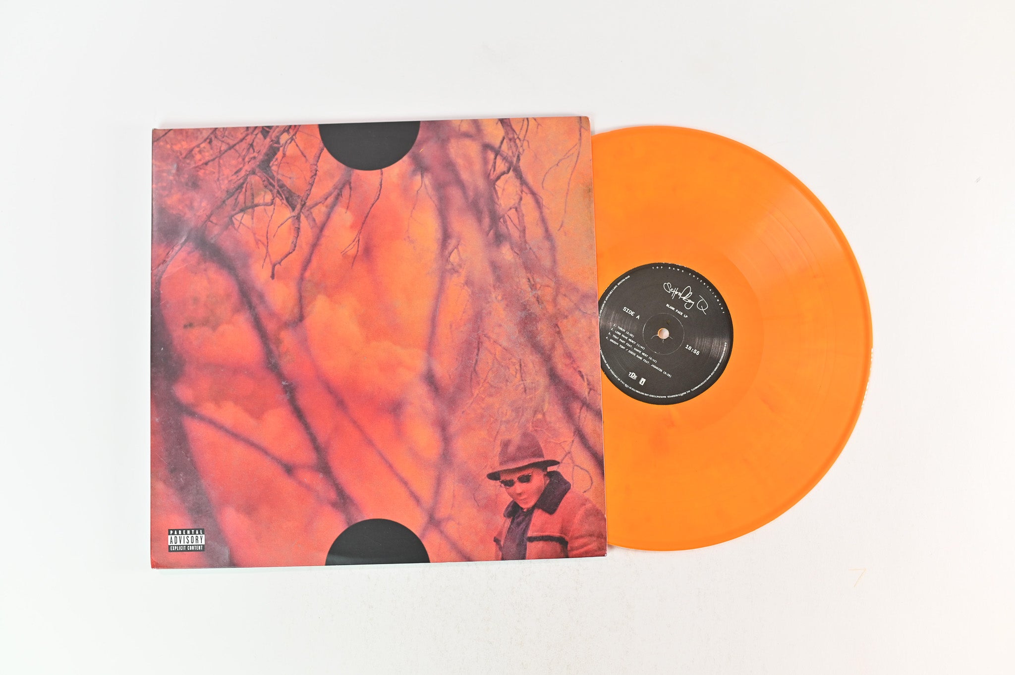 Schoolboy Q - Blank Face on Top Dawg Entertainment - Orange Vinyl