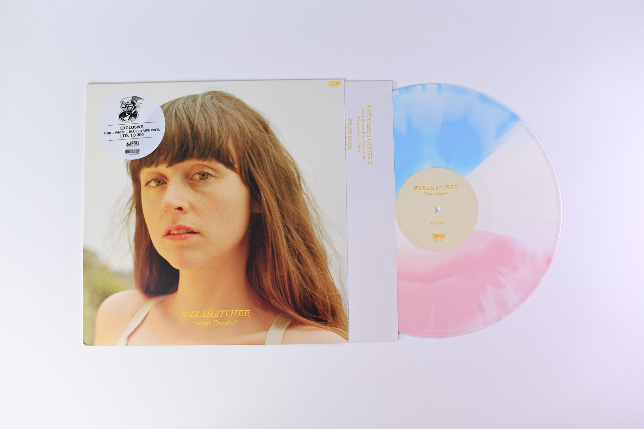 Waxahatchee - Great Thunder on Merge Records - Colored Vinyl