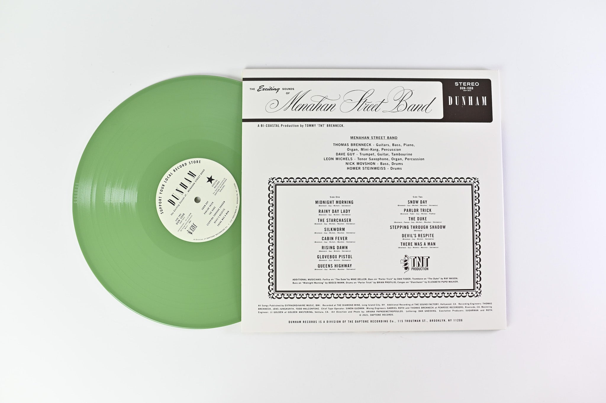 Menahan Street Band - The Exciting Sounds Of Menahan Street Band on Dunham - Green Vinyl