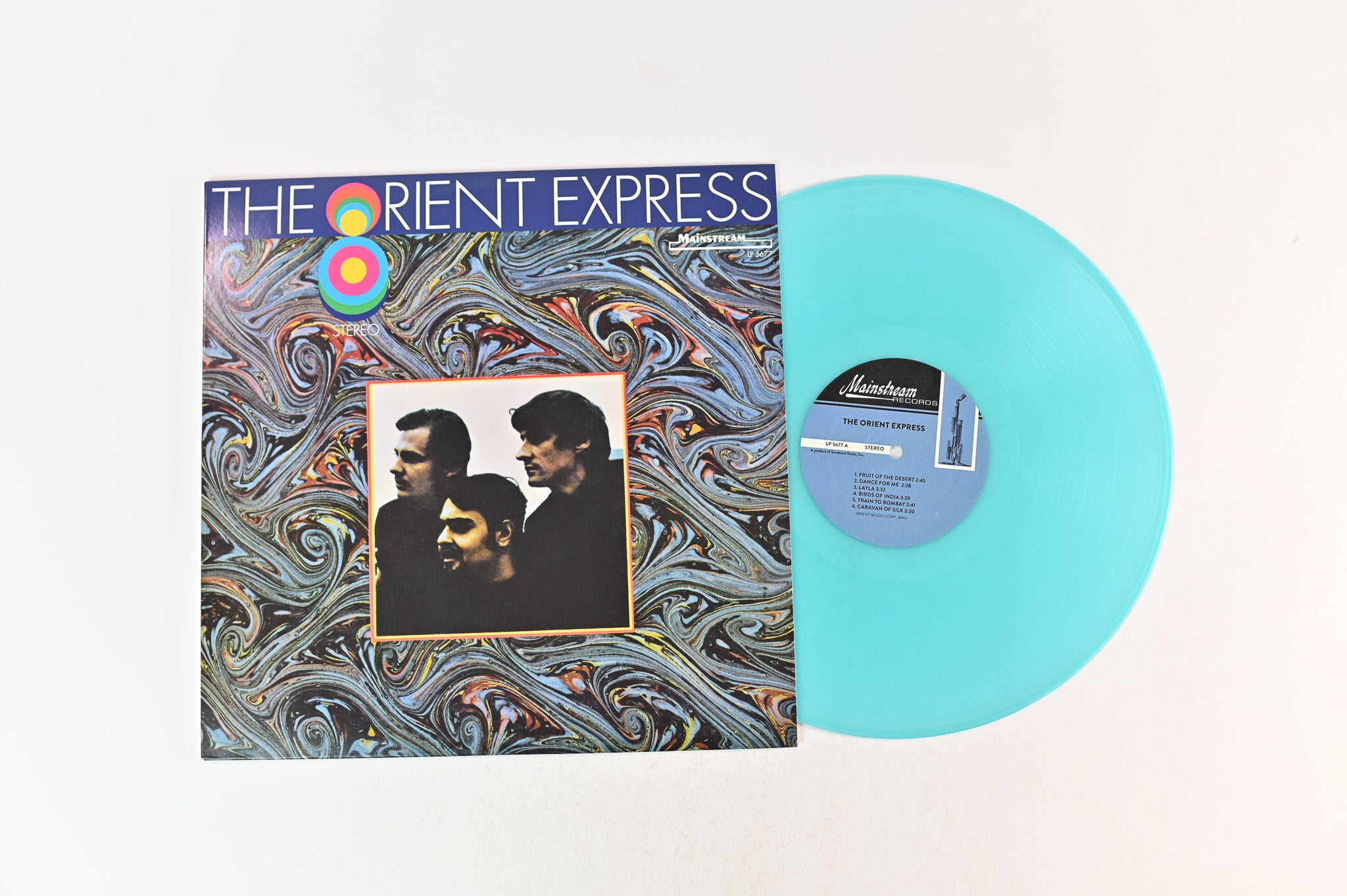 The Orient Express - The Orient Express on Sundazed Music - Seaglass Blue Vinyl