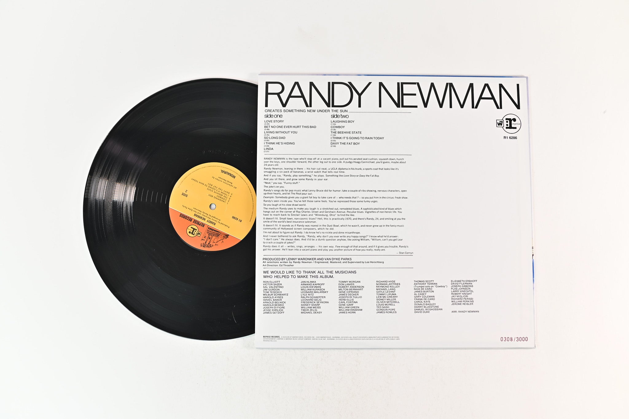 Randy Newman - Randy Newman on Rhino Records